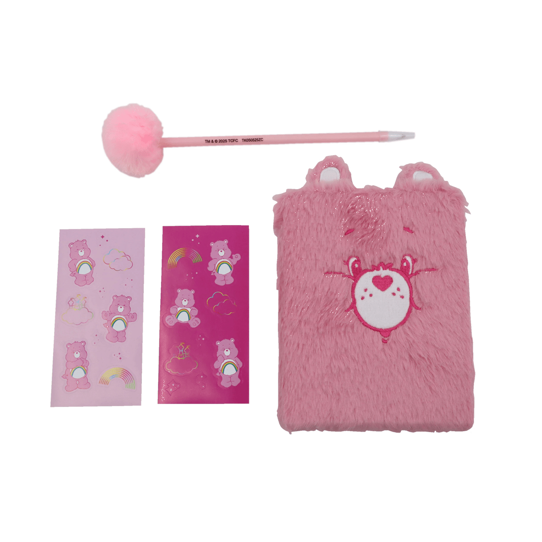 2 Care Bears Cheer Bear Fluffy Journal Set, 2 of 3