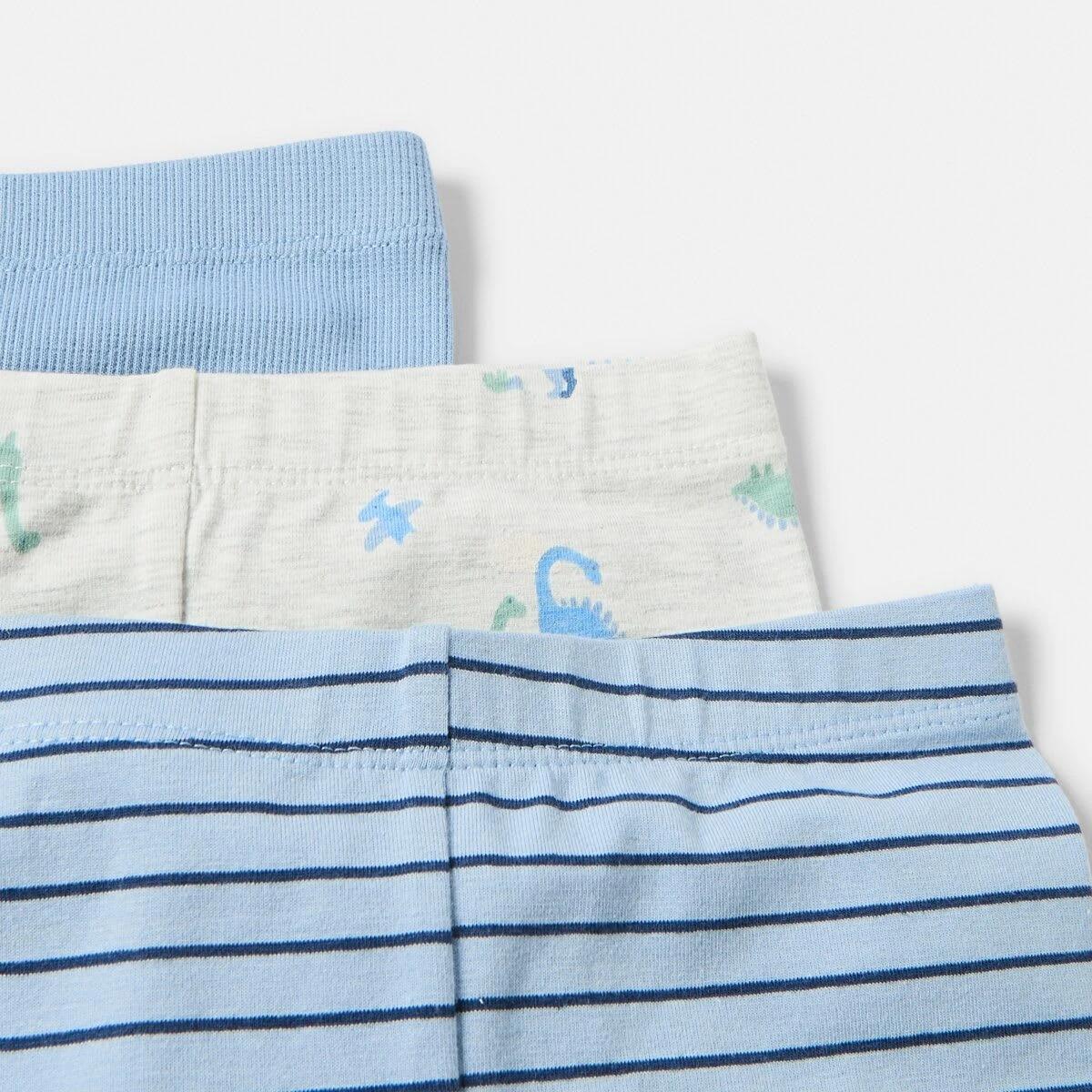 6 3 Pack Leggings Blu Dino, 6 of 6