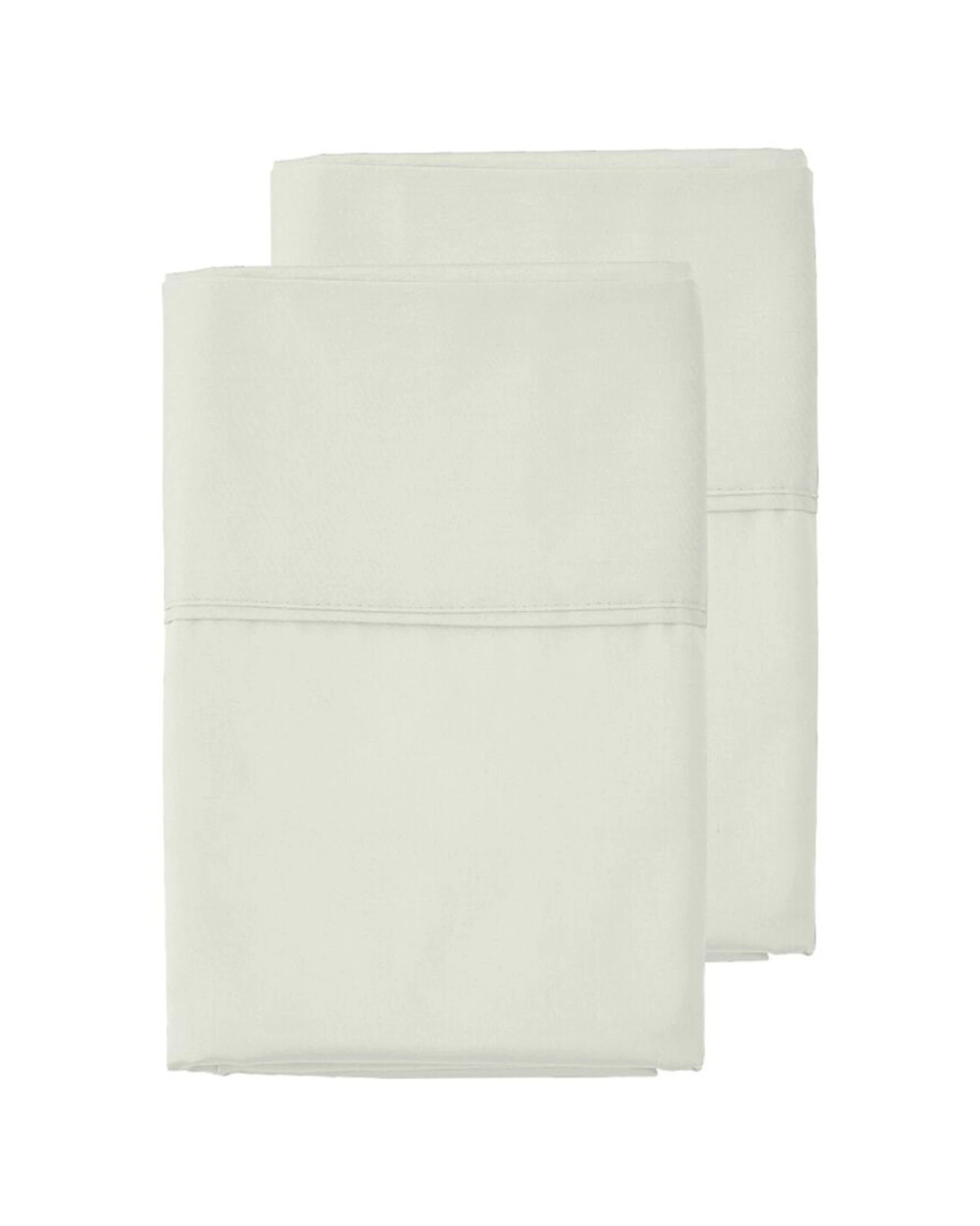 2 Grosvenor House Egyptian Cotton Standard Pillowcases Taupe 2x 2pc 500TC - Beige, 2 of 4
