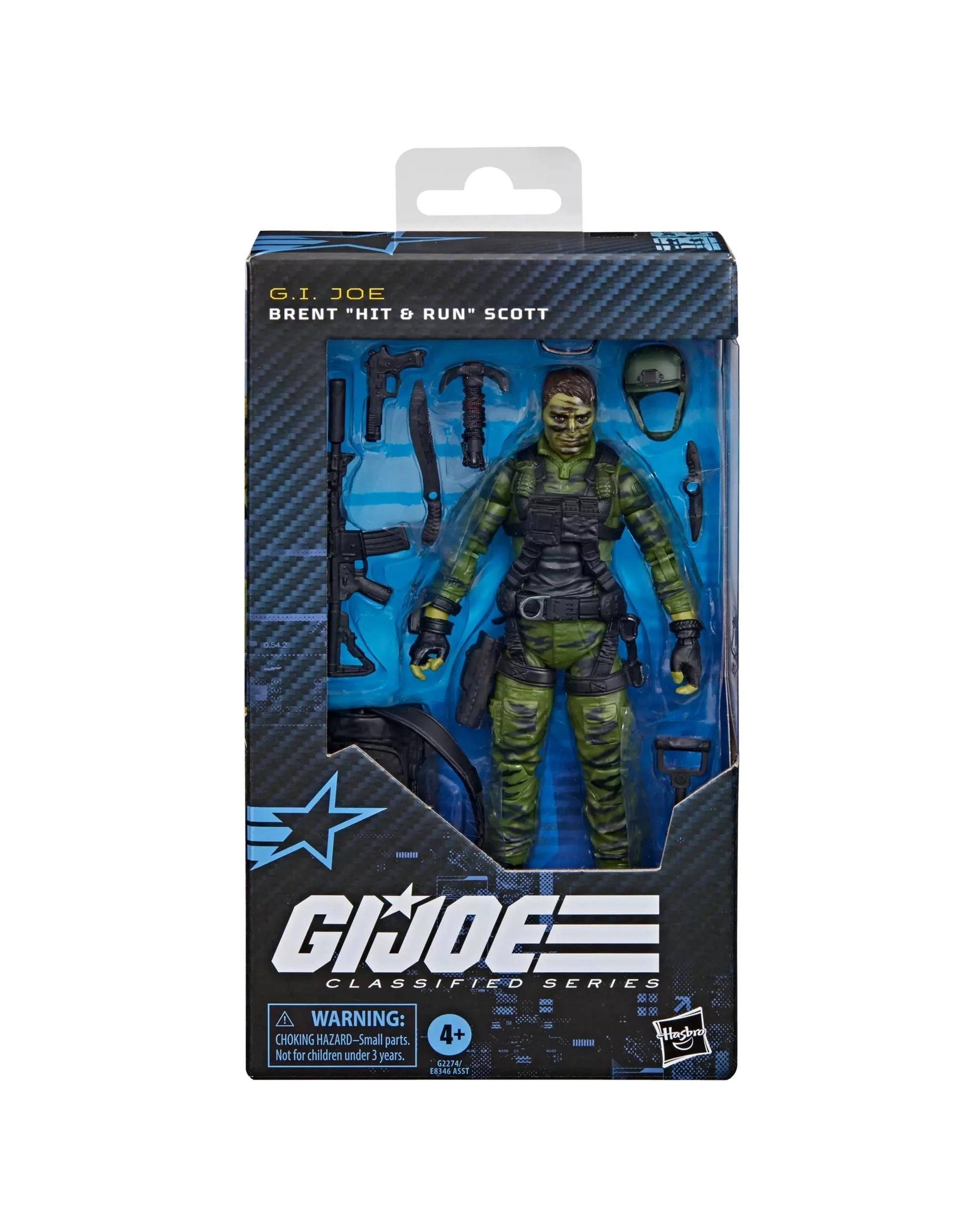 10 G.I. Joe Classified Series: #188 Brent "Hit and Run" Scott Action Figure, 10 of 10
