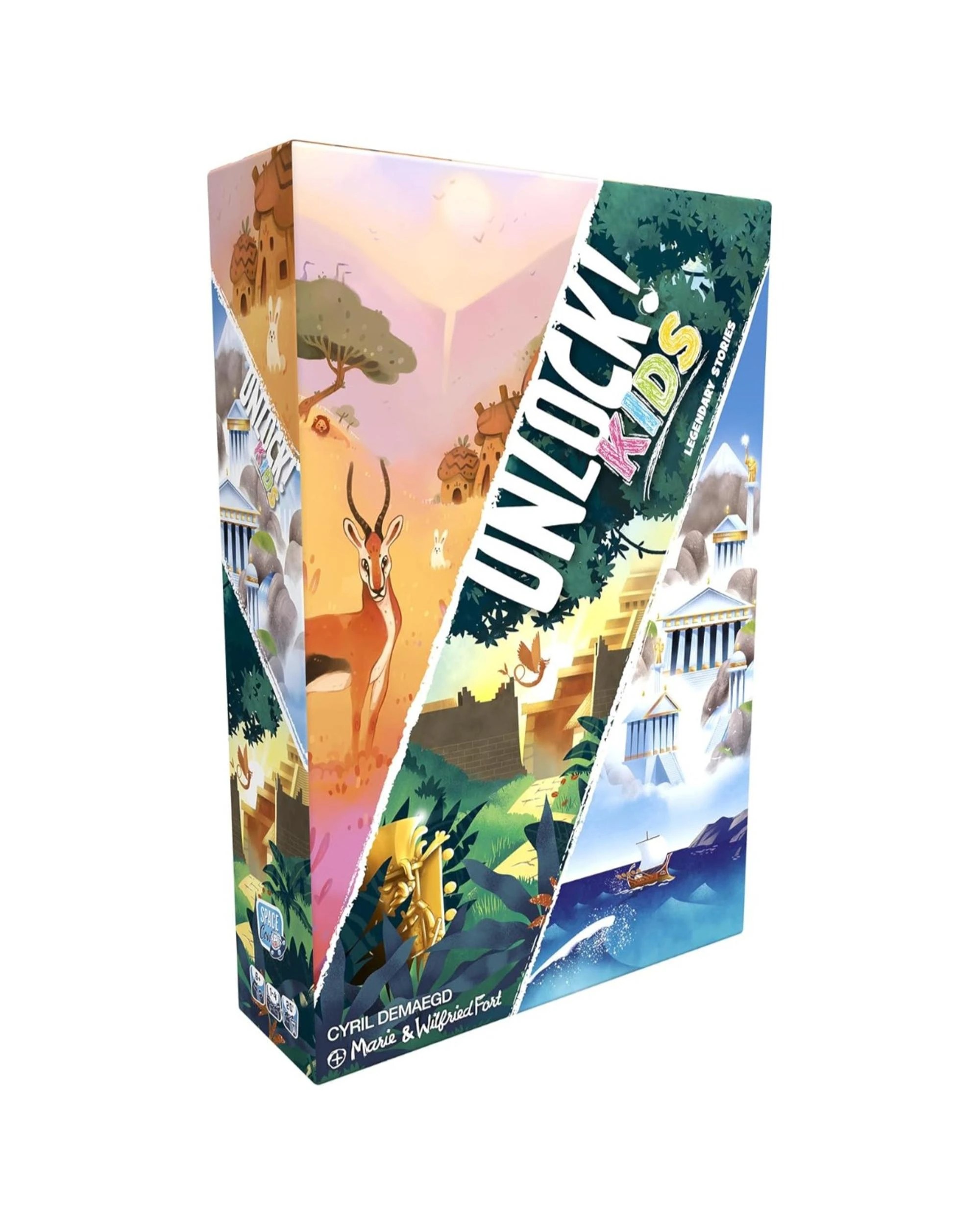 1 Unlock! Kids Legendary Stories Card Game, 1 of 6