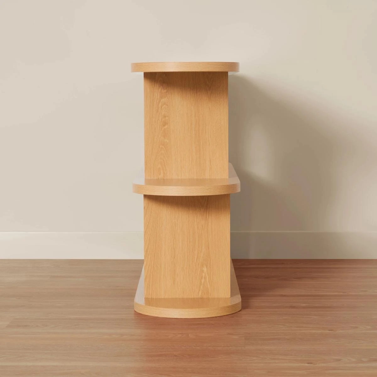 5 3 Tier Bookshelf - Oak, 5 of 7