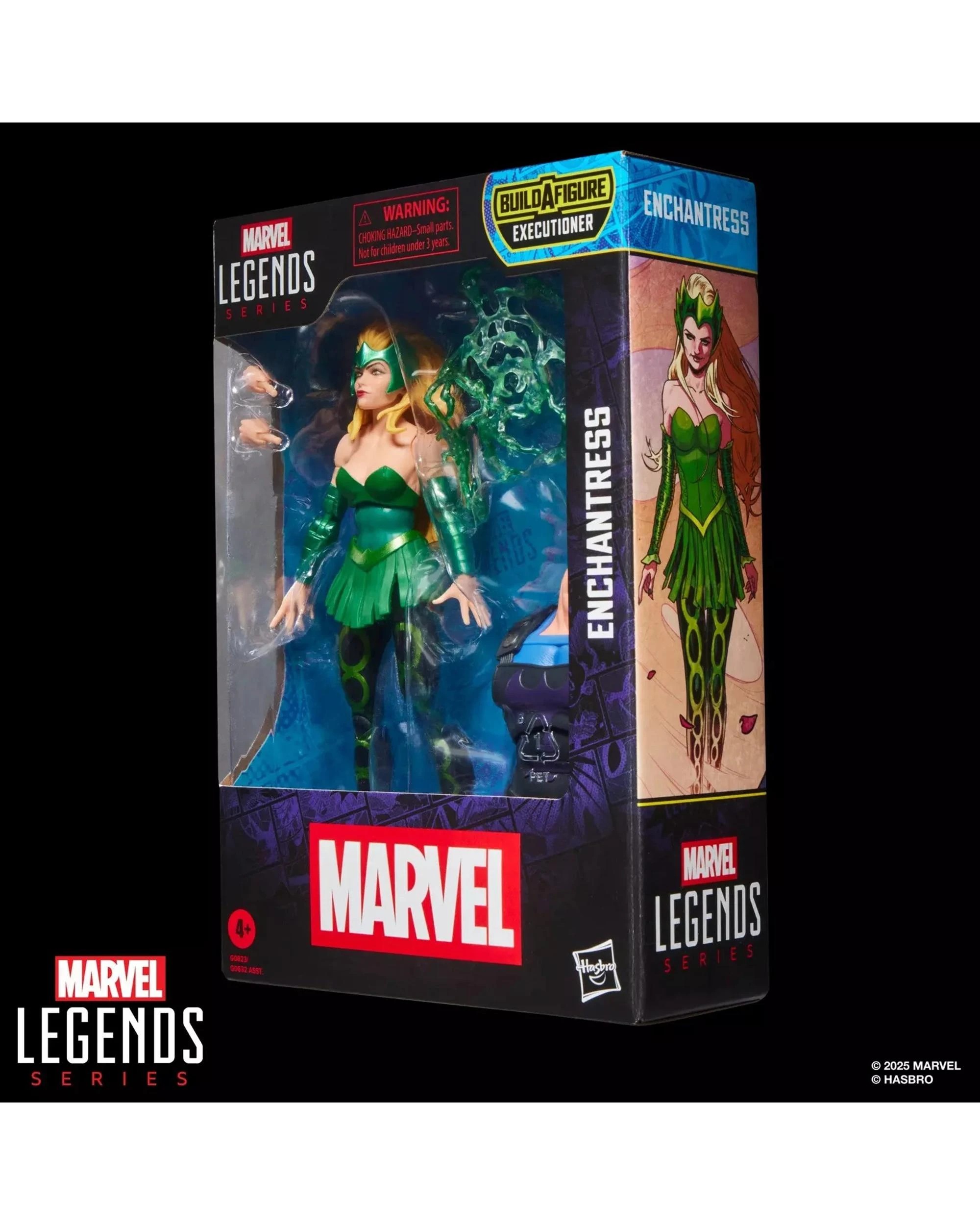 8 Marvel Legends Series Enchantress Build-A-Fig Action Figure, 8 of 10