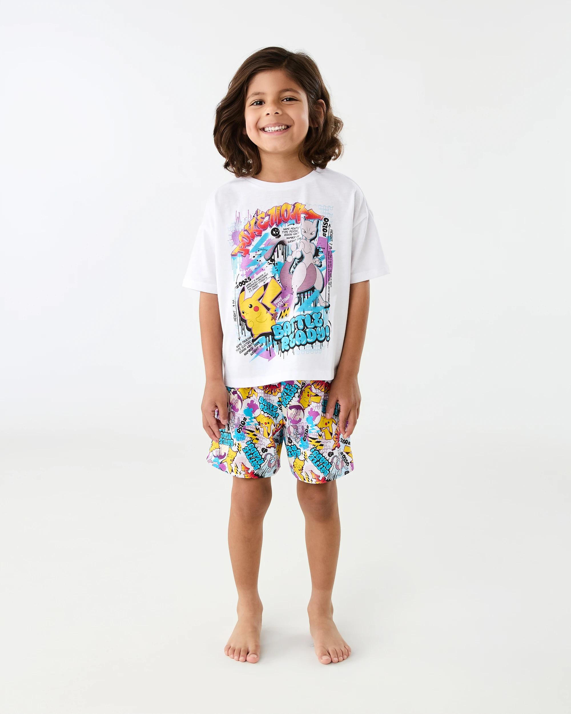 1 Pokemon License Pyjama Set Pokemon, 1 of 7