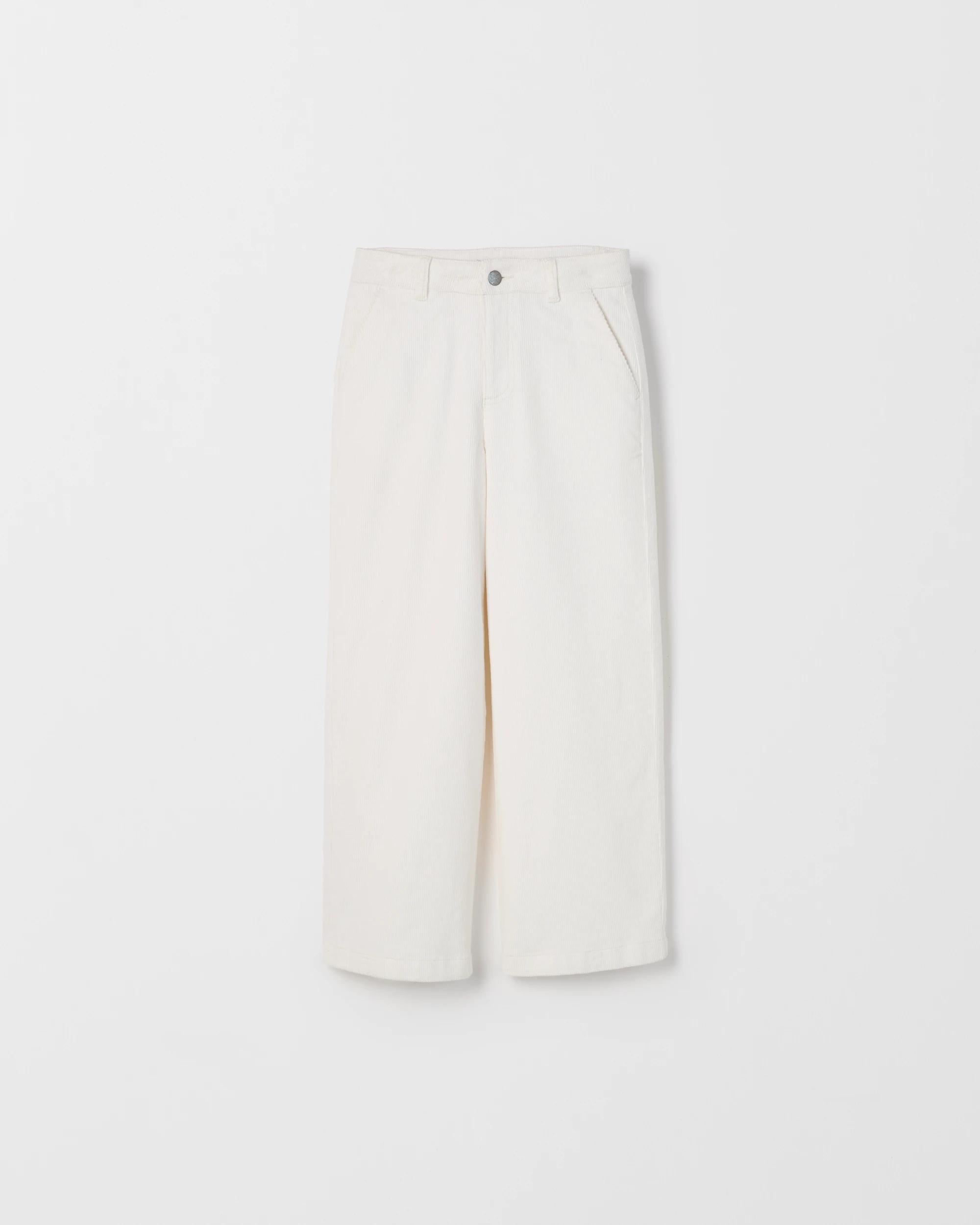 5 Target Kids Wide Leg Corduroy Pants CREAM, 5 of 6
