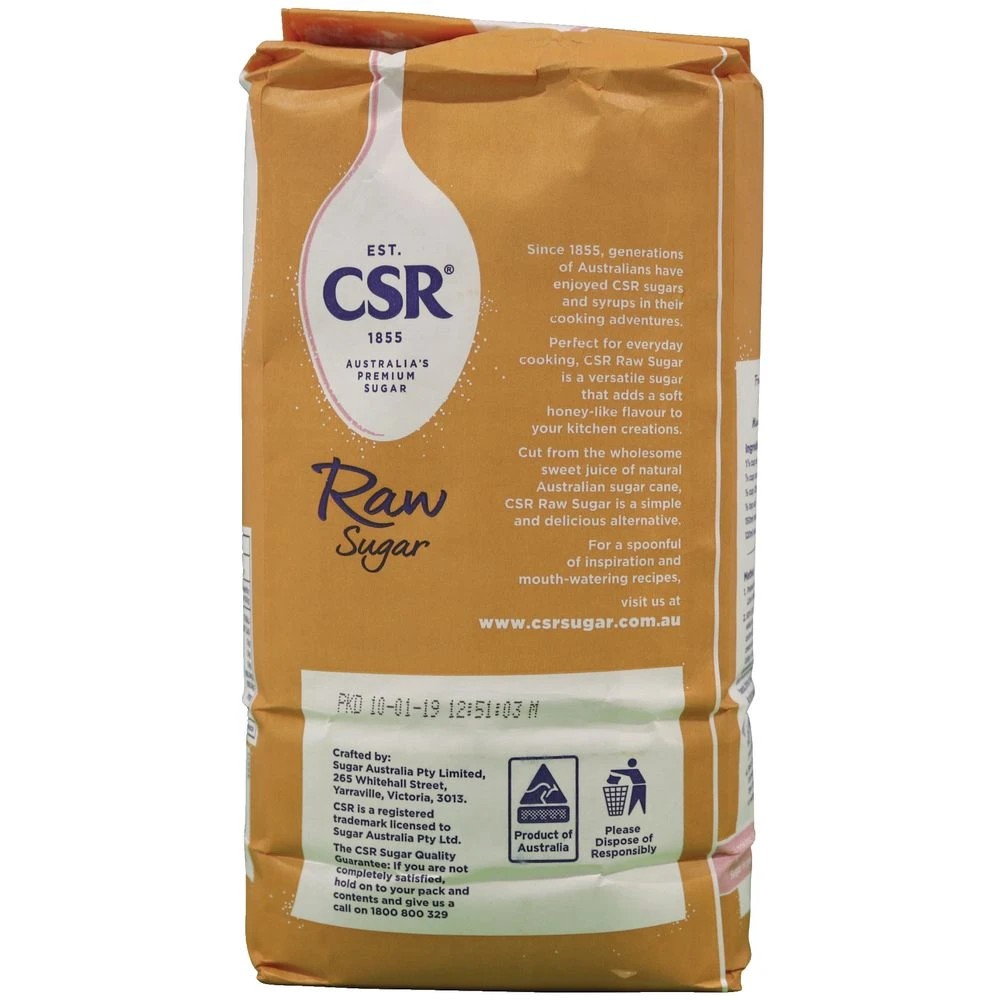3 CSR Raw Sugar 2kg, 3 of 4