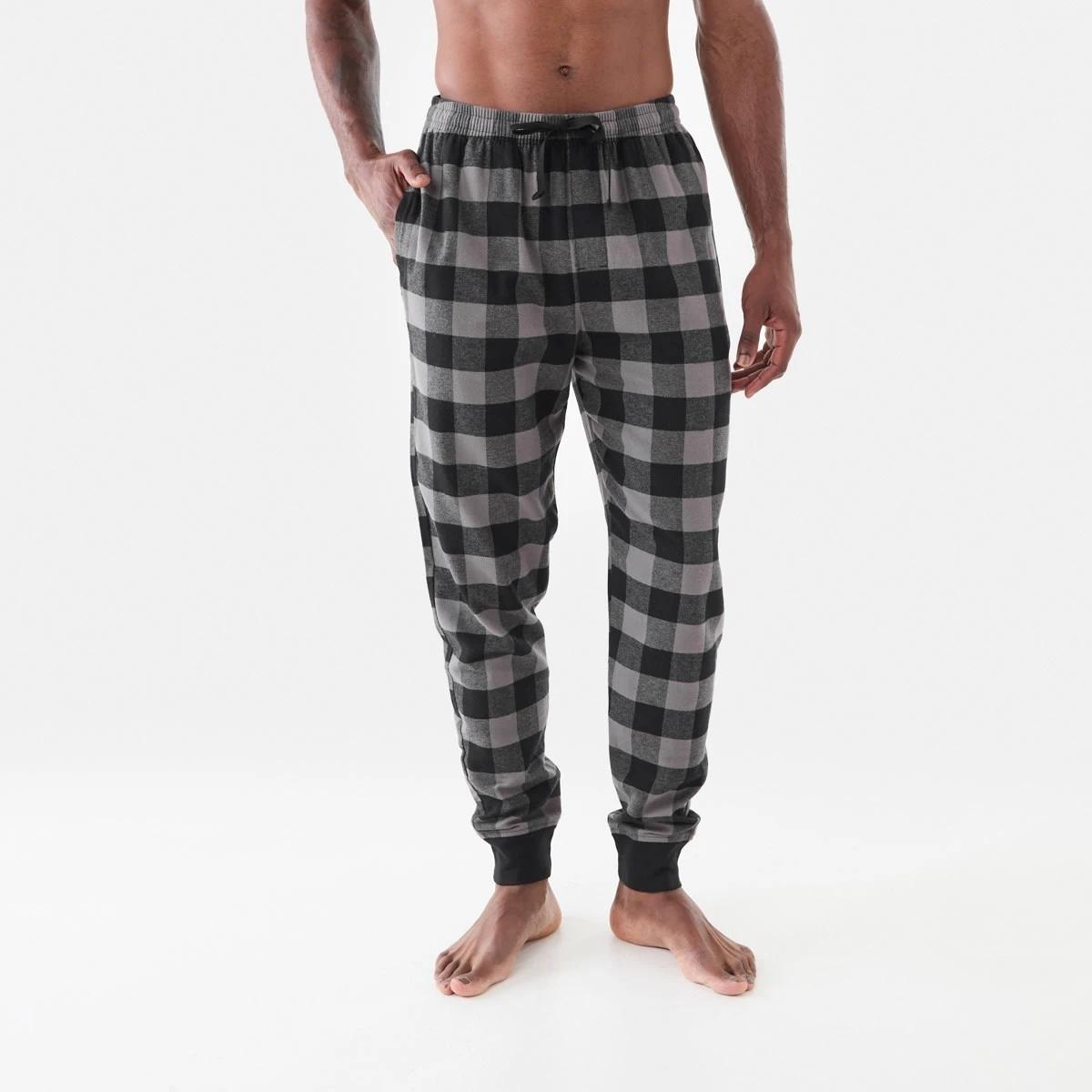 1 Brushed Twill Joggers Blkbuffalo, 1 of 6