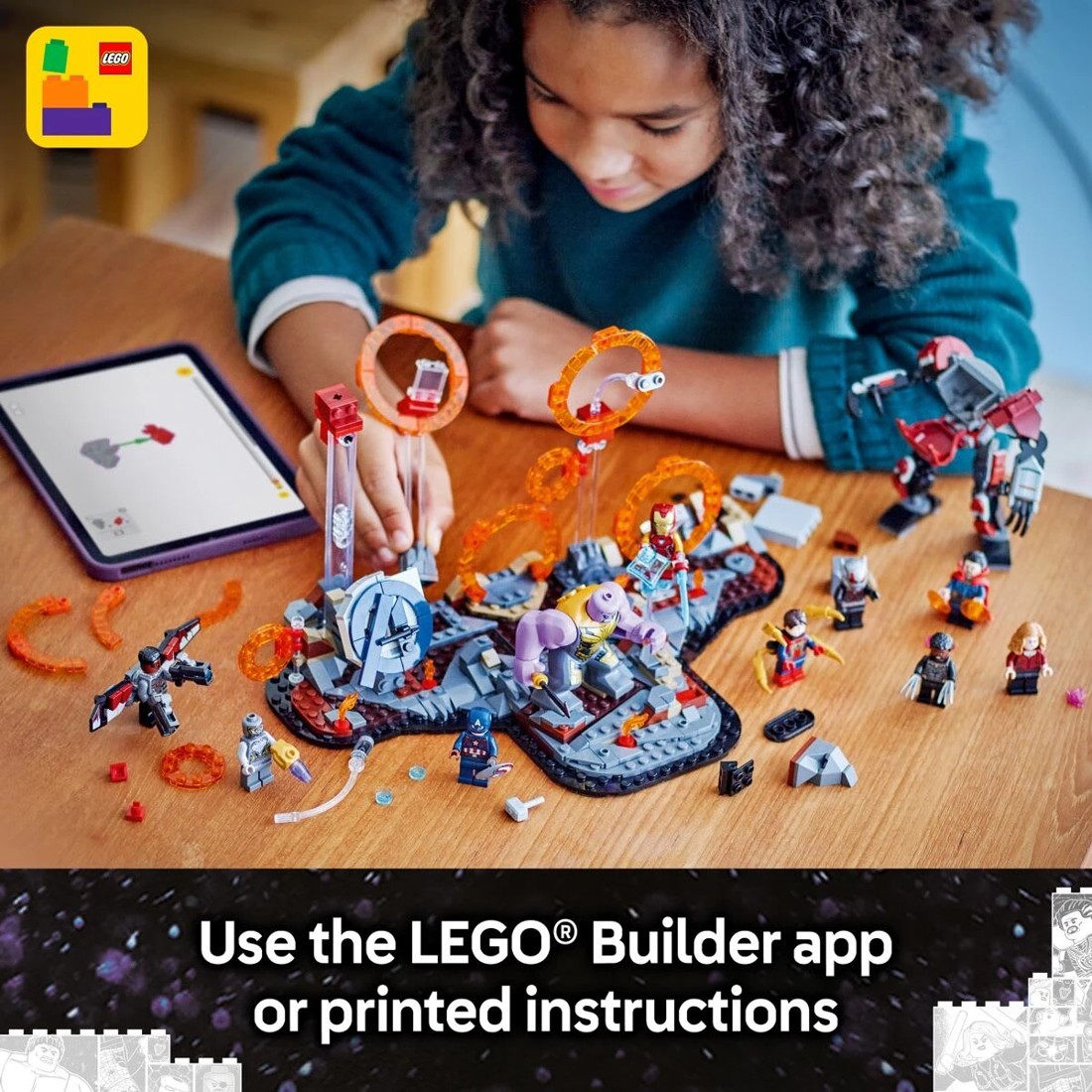 8 LEGO Marvel Avengers: Endgame Final Battle 76323, 8 of 10