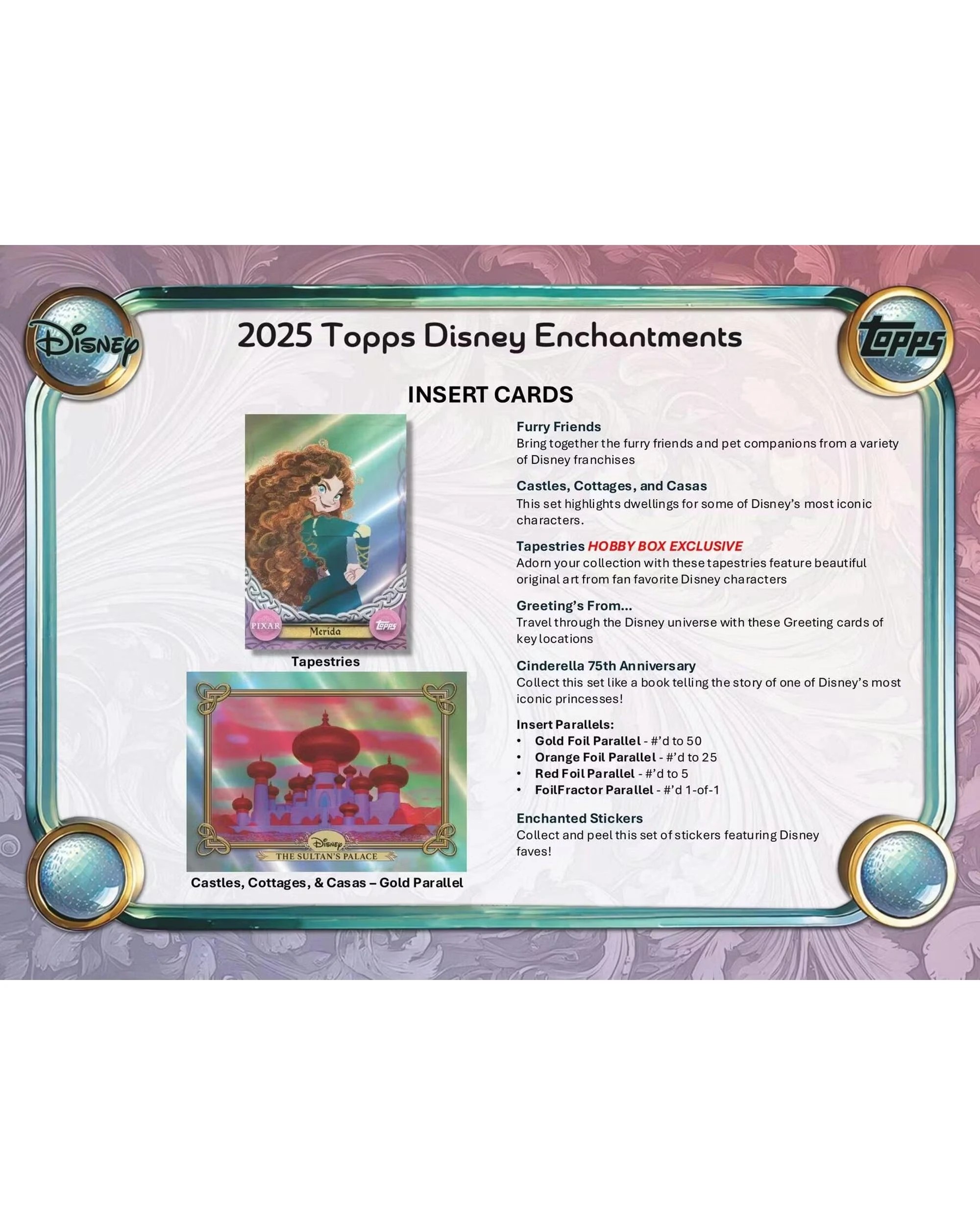 4 Topps 2025 Disney Wonder Winter Mega Box, 4 of 9