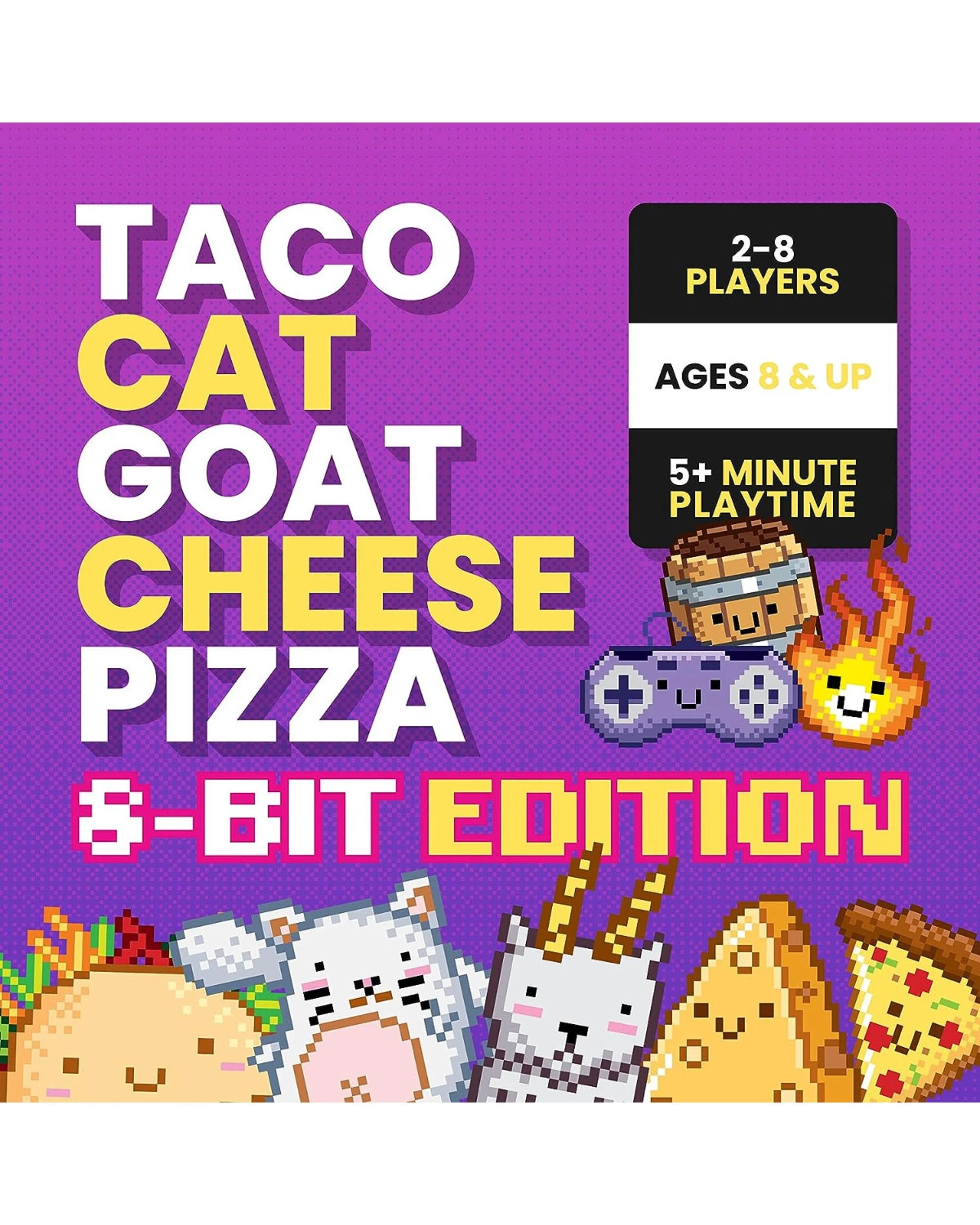 2 Taco Cat Goat Cheese Pizza 8-Bit Edition Card Game, 2 of 5