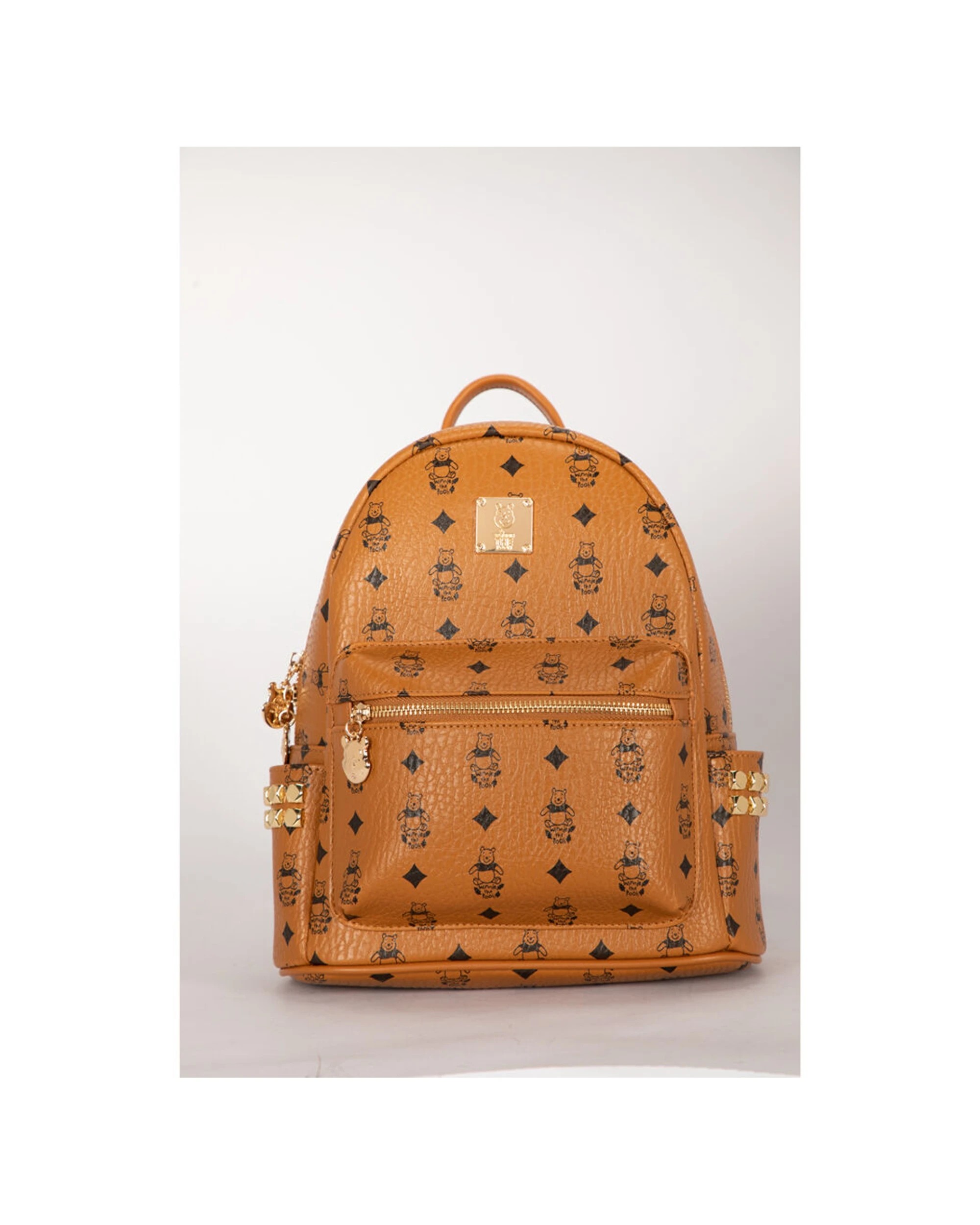 5 Disney Winnie The Pooh Deluxe Pu Leather Backpack 25X29Cm - Brown, 5 of 6