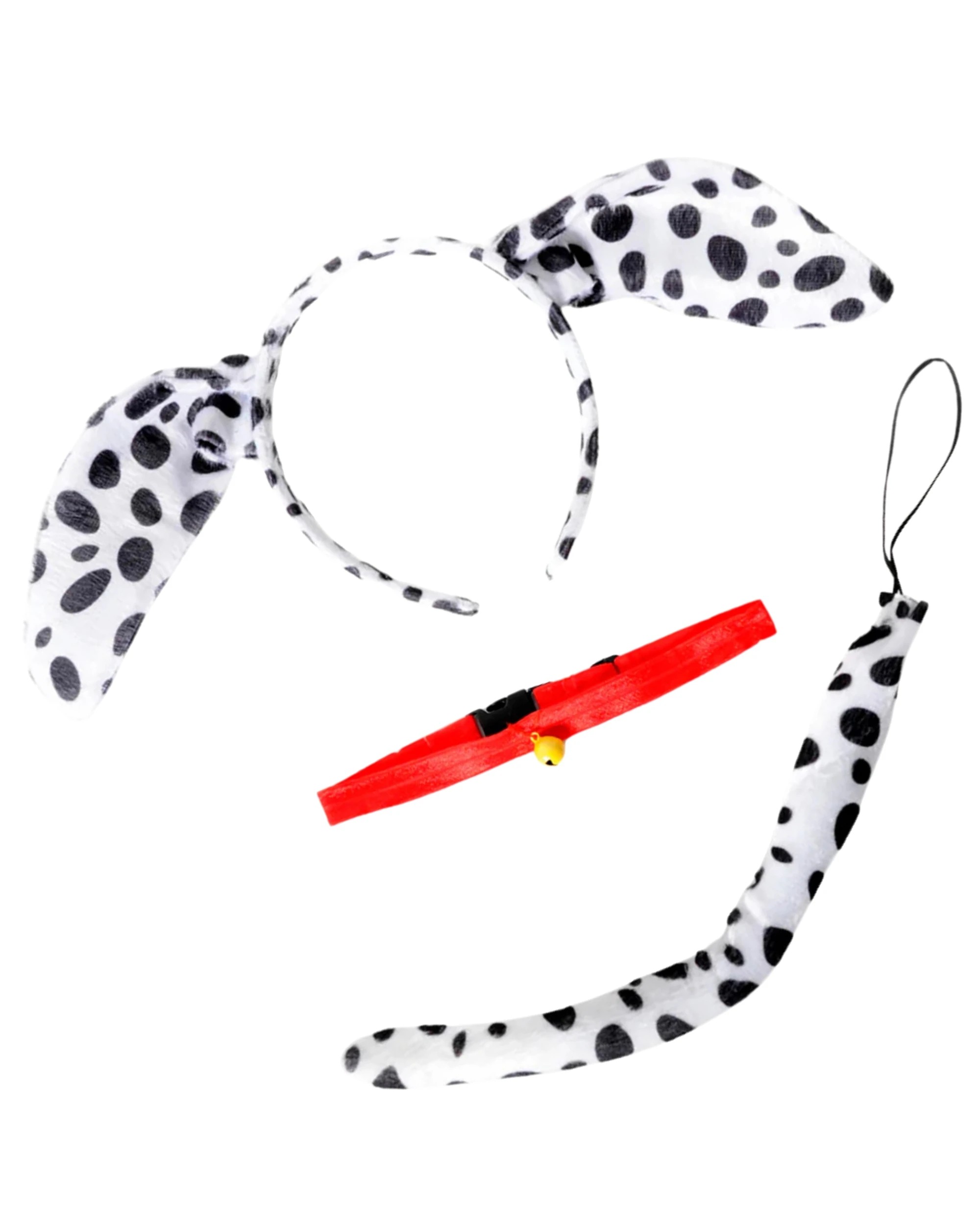 1 Partyrama Dalmatian Ears and Tail Costume Set - One Size, 1 of 3