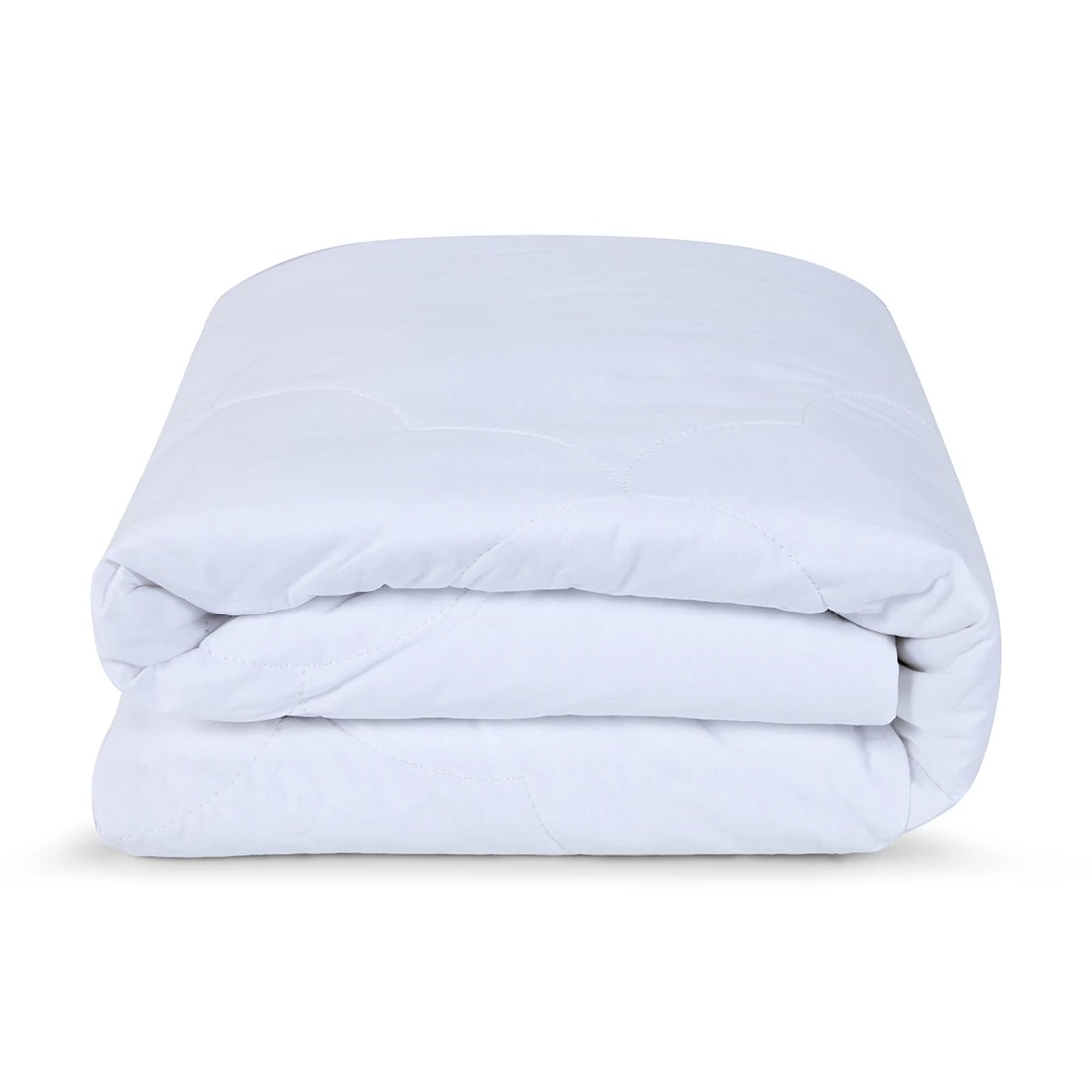 2 Cotton Filled Fitted Mattress Protector - Queen Bed, White, 2 of 4