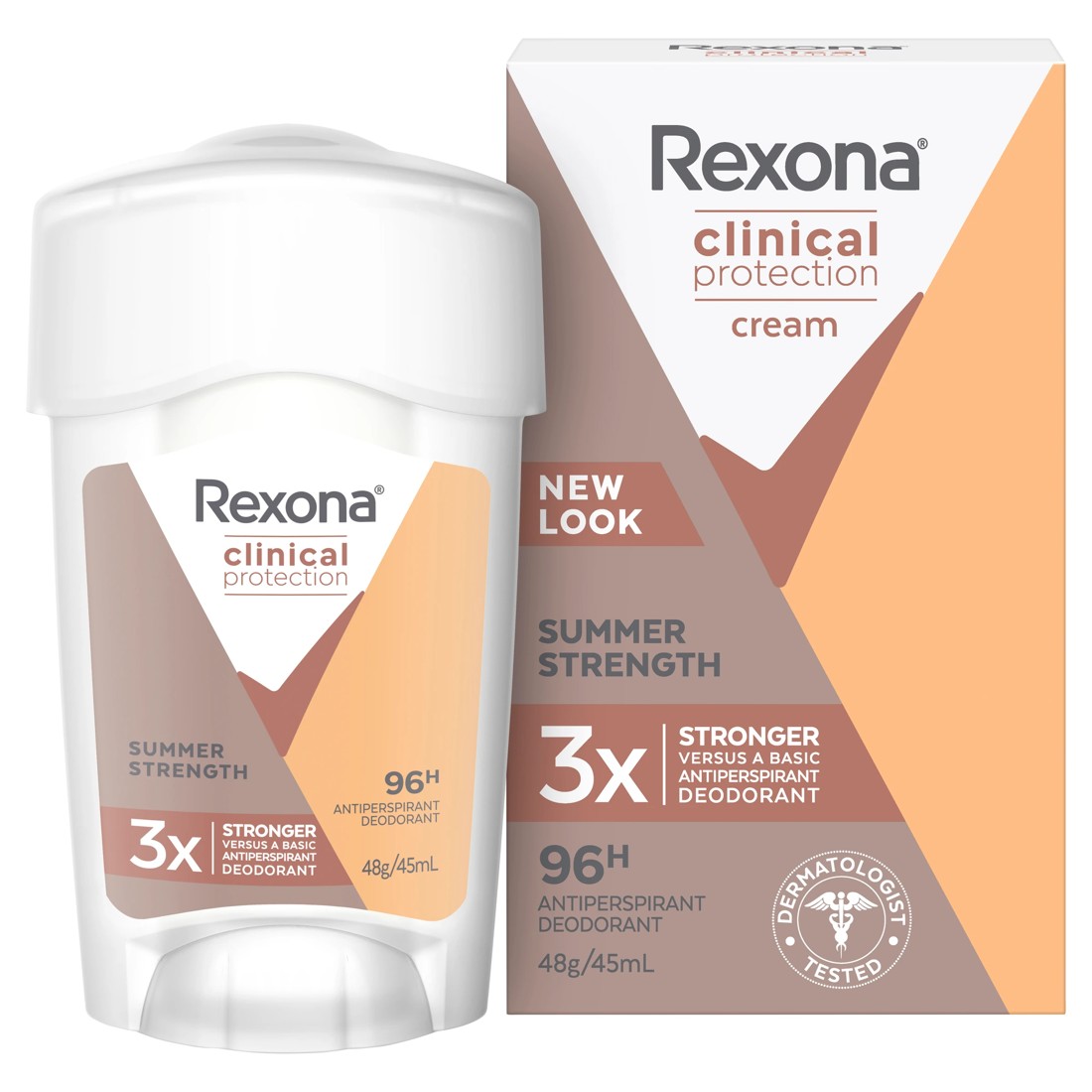 1 Rexona Summer Strength Clinical Protection Antiperspirant 45ml, 1 of 10