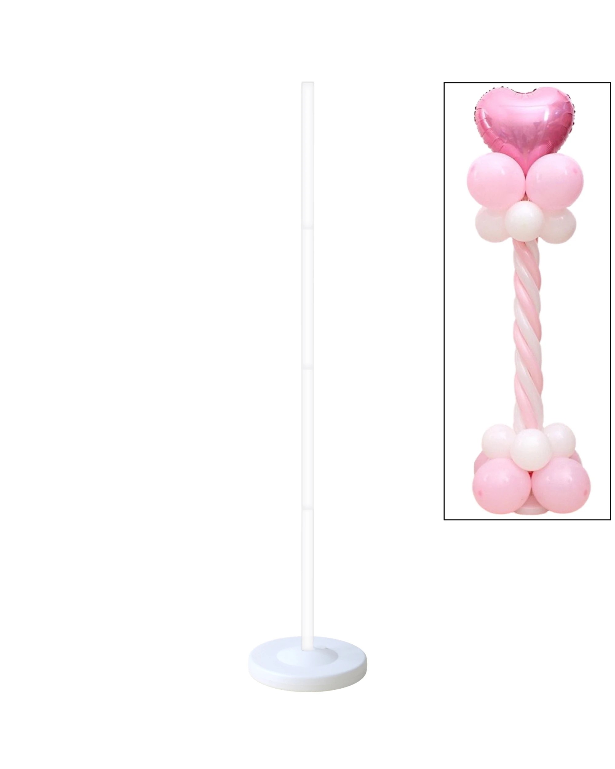 1 Partyrama Balloon Column Stand 1.6m, 1 of 3