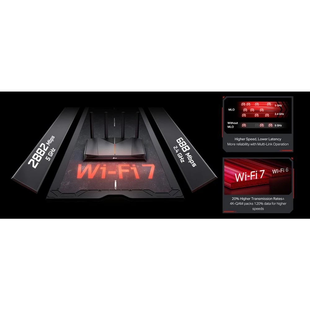 5 TP-LINK BE3600 WiFi 7 Router, 5 of 9