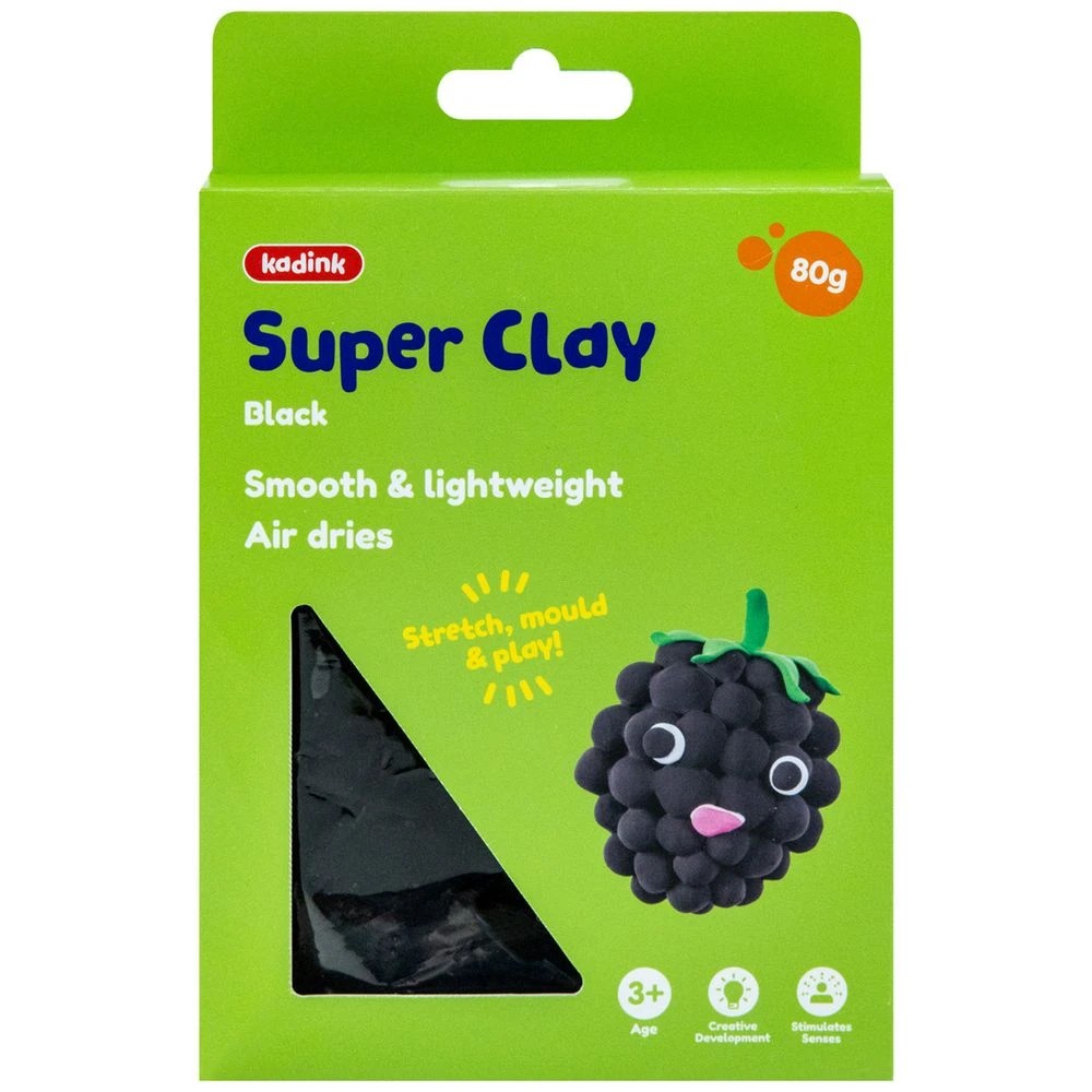 1 Kadink Super Clay 80g Black, 1 of 4