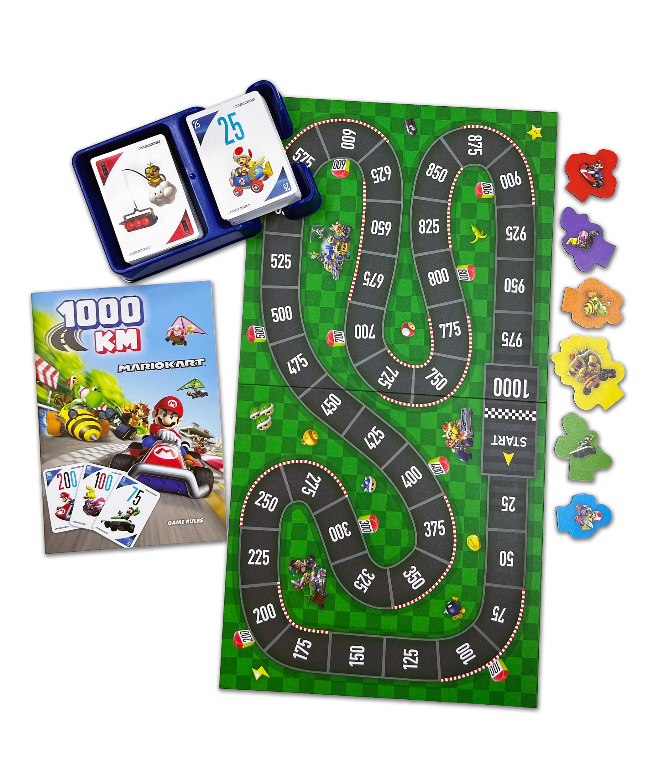 2 Mario Kart  Nintendo MarioKart 1000Km Boardgame - Multi, 2 of 3