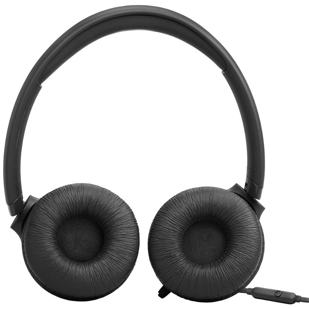 3 JBL Tune 530 Wired On-Ear Headphones Black, 3 of 5