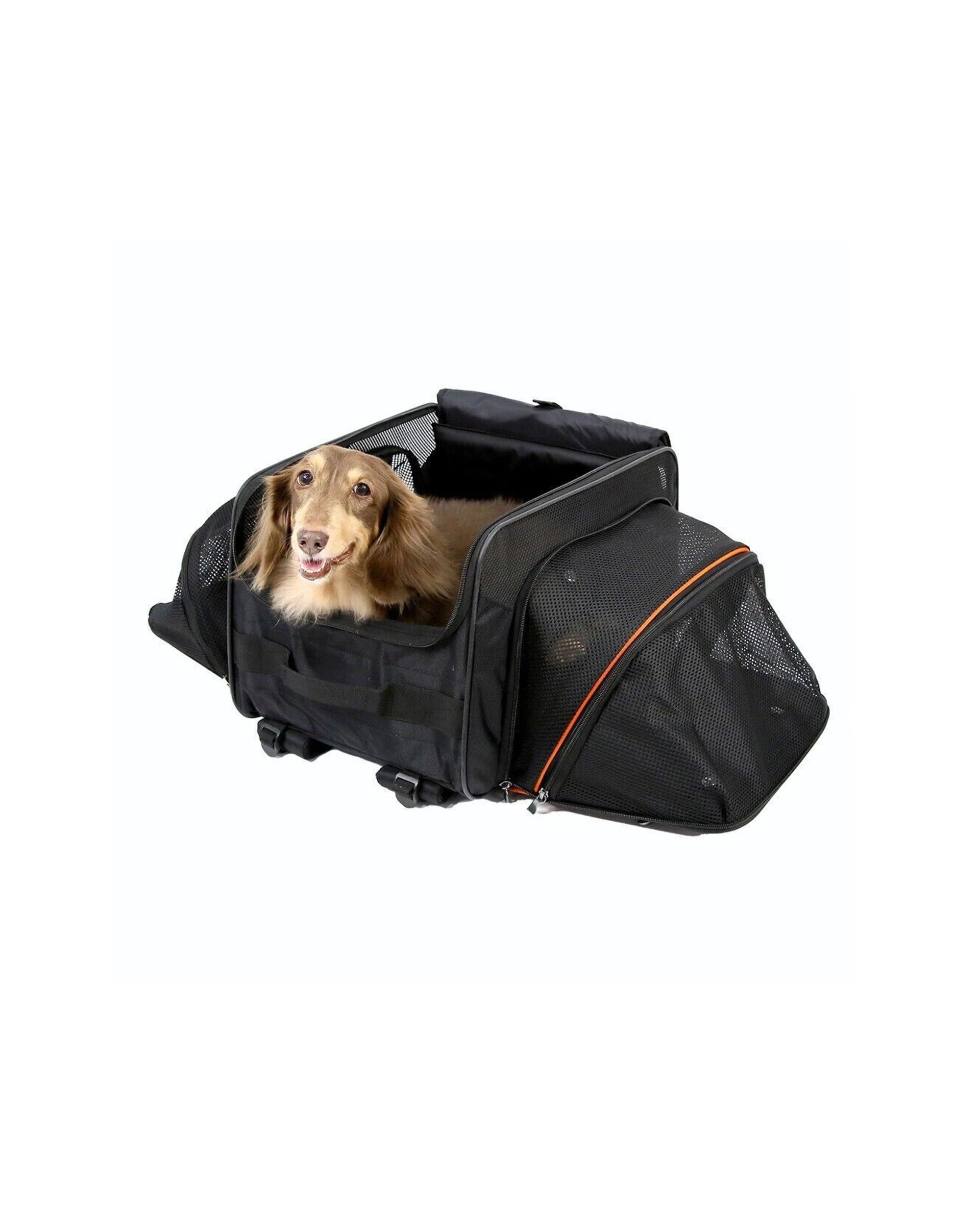 6 Ibiyaya JetPaw Expandable Pet Travel Carrier And Backpack Airline Approved - Multi, 6 of 7