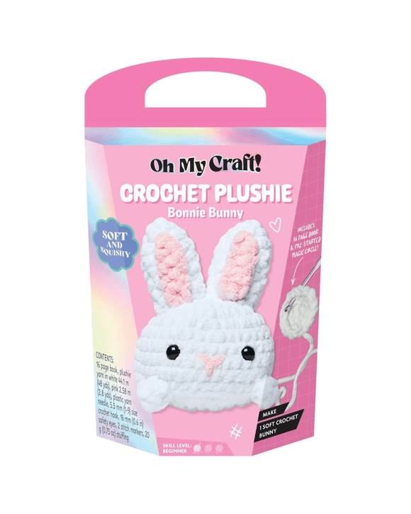 Oh My Craft! Crochet Plushie Bonnie Bunny Set