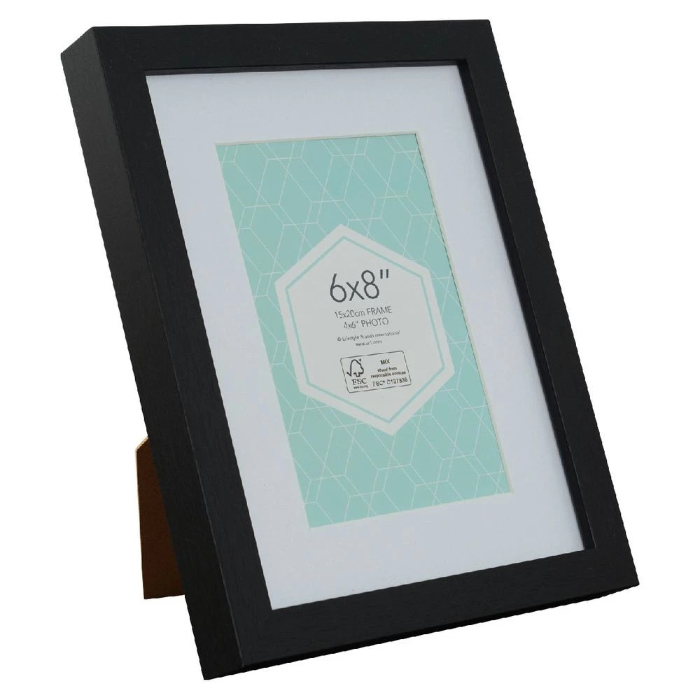3 FSC Mix Promenade 6x8" Frame Black, 3 of 5