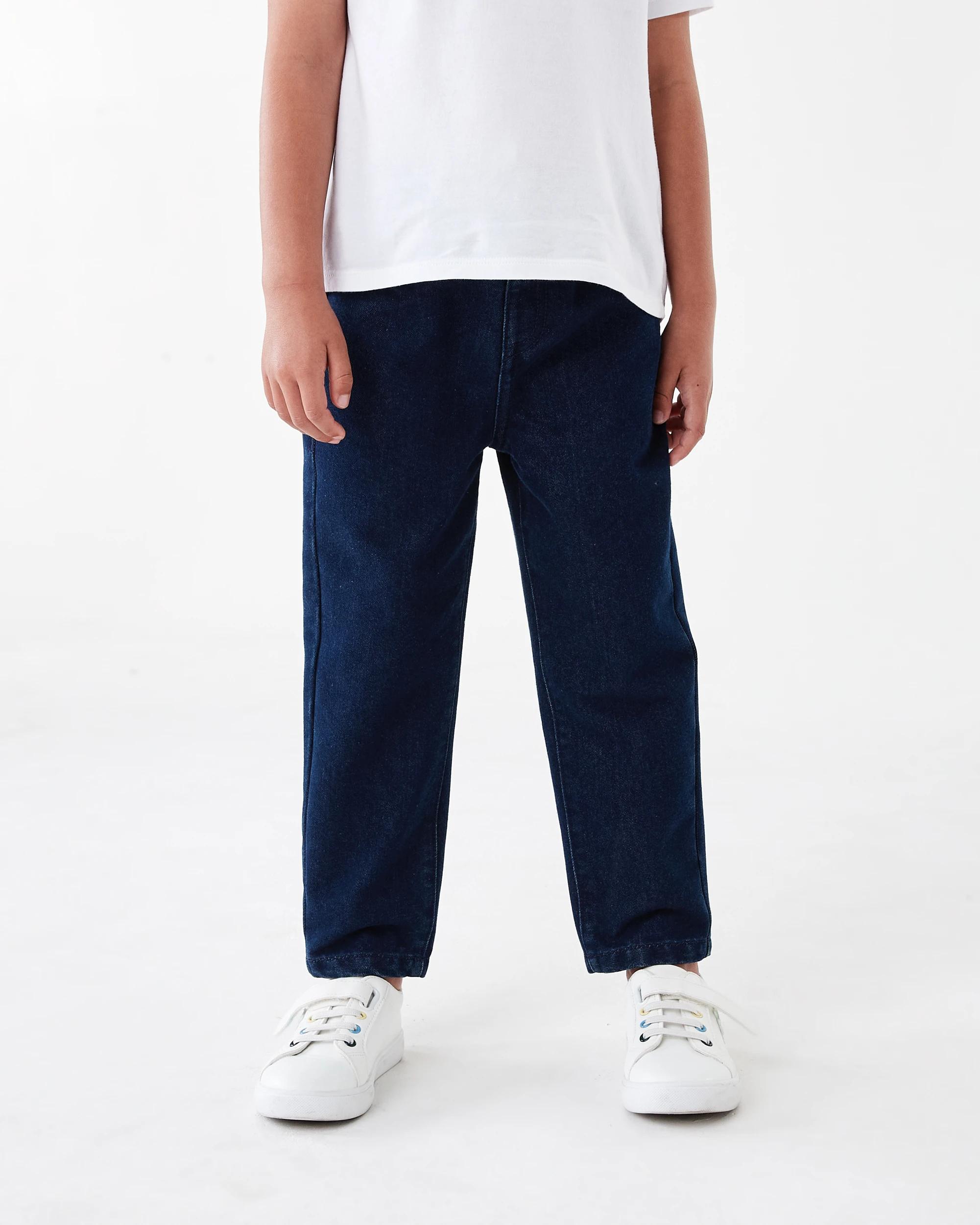 1 Basic Denim Jeans Dk Indigo, 1 of 6