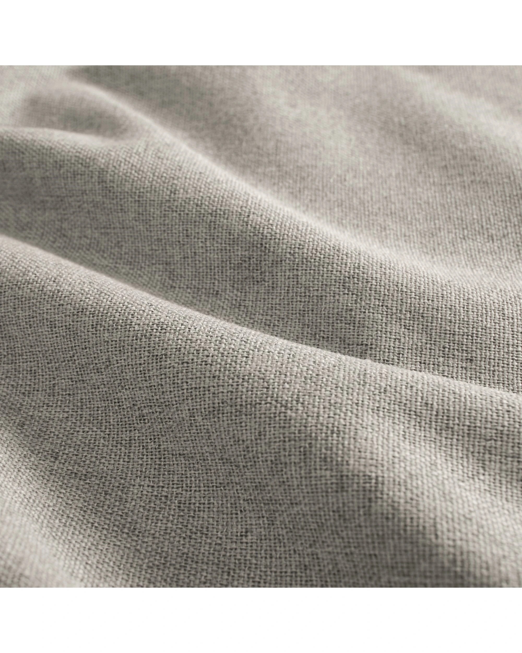 4 Cadence & Co. Bennett Faux Linen Blockout S-Fold Curtain 260x280cm - Fits 140cm Track - Natural, 4 of 5