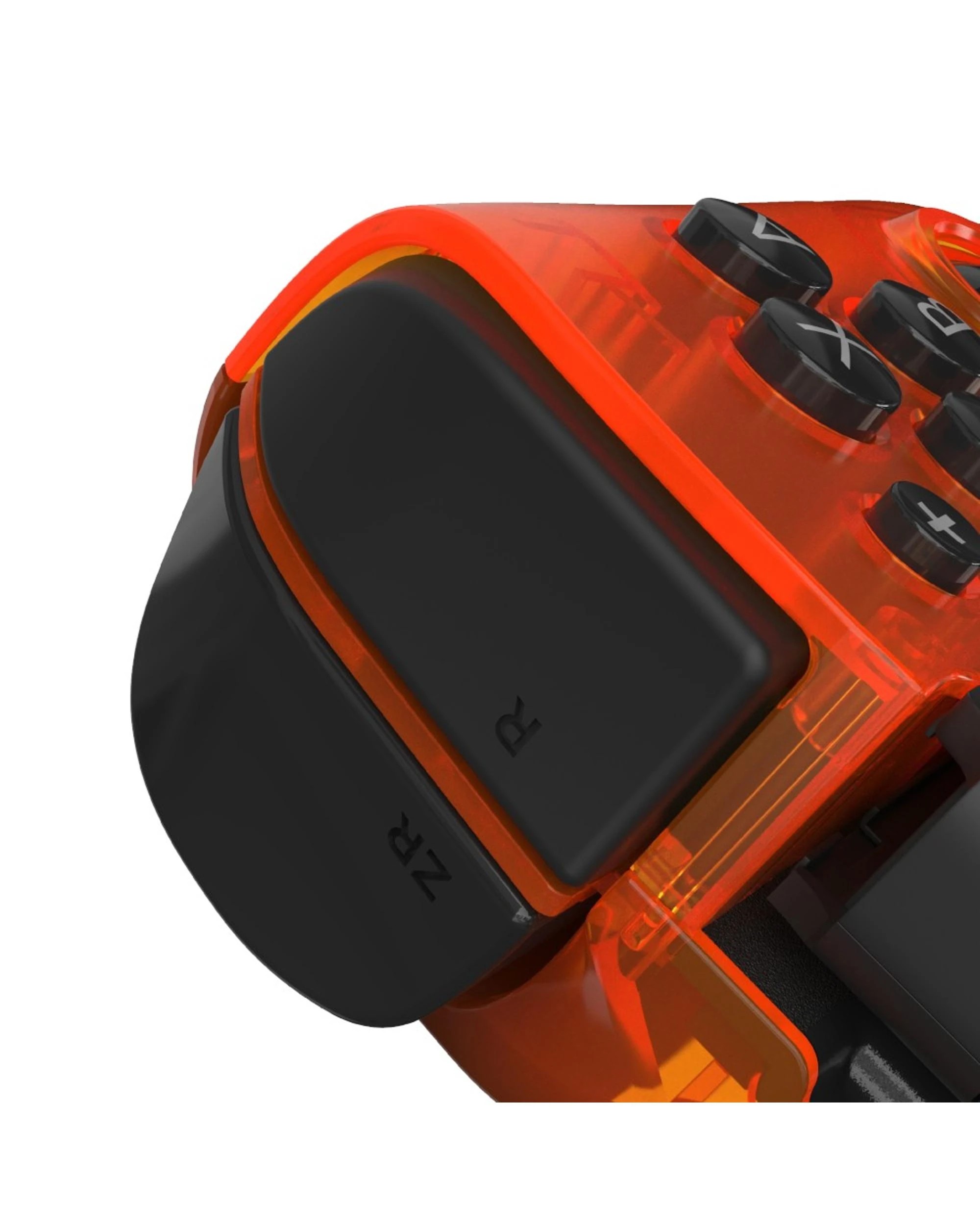 6 Nitro Deck for Nintendo Switch Crystal Edition - Orange Zest - Orange, 6 of 8