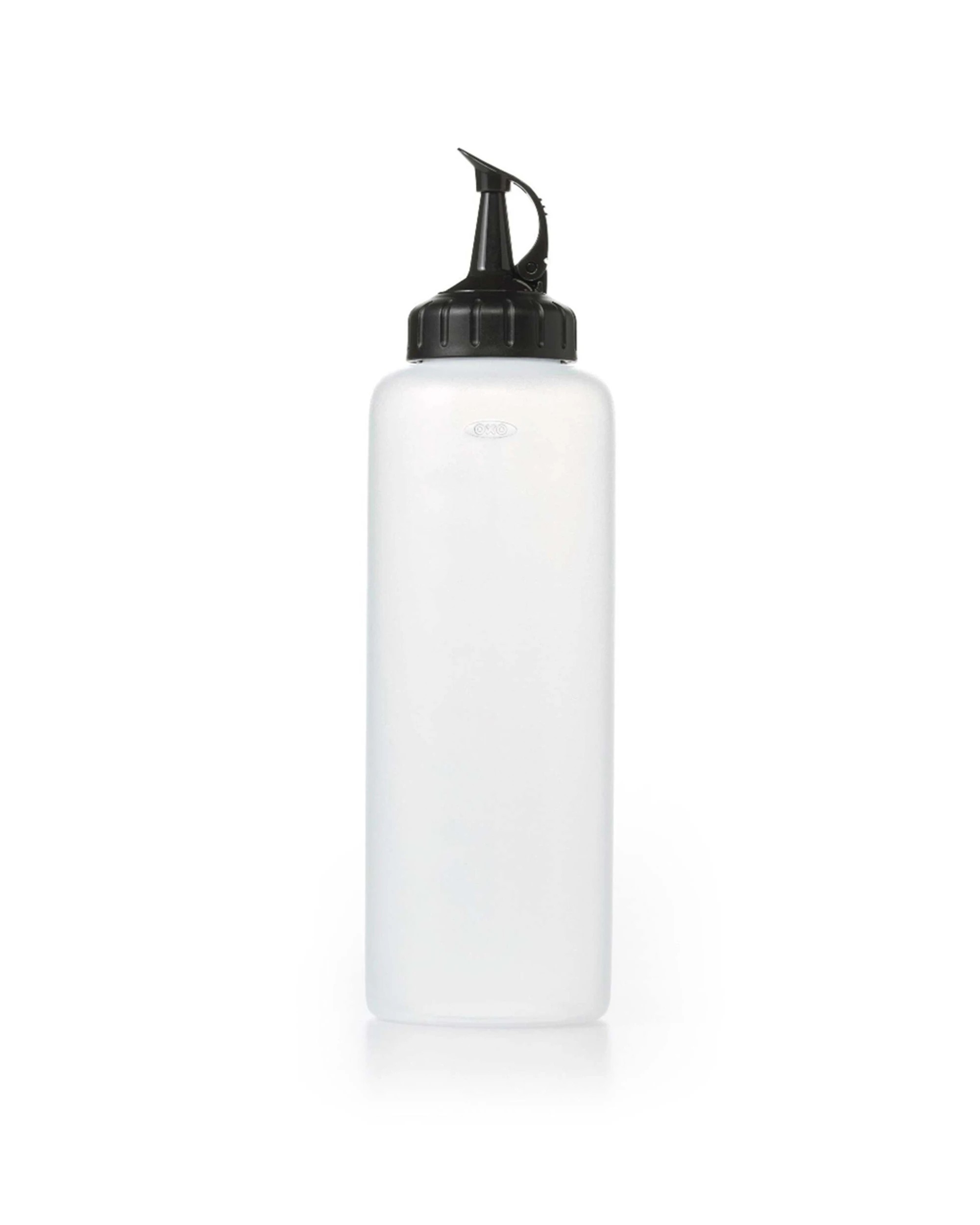 3 Oxo Chefs Squeeze Bottle Large Sauce Dispenser With Measurement Marks For Sauces - Black, 3 of 3