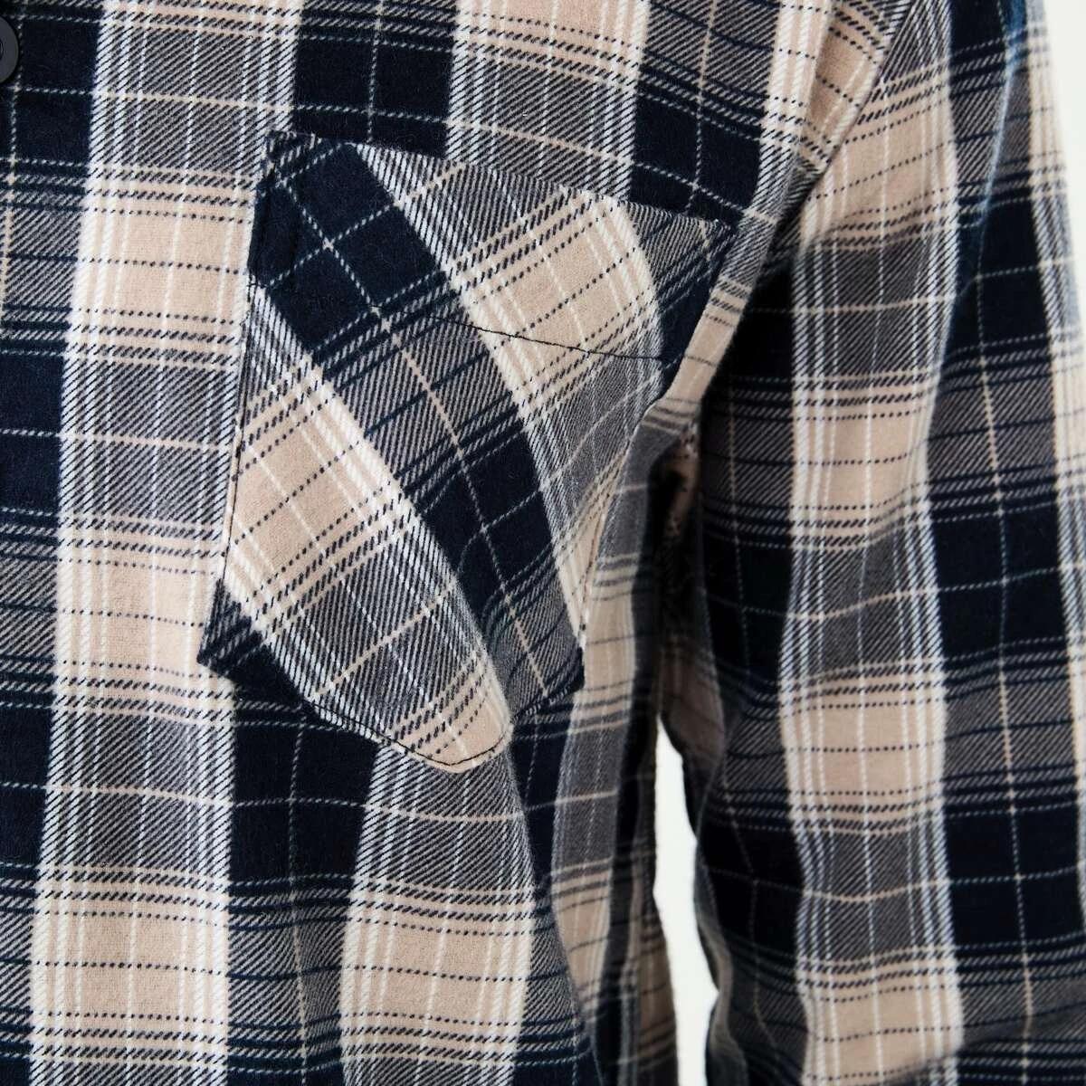 6 Printed Flannel Pyjama Set Skywardchk, 6 of 8