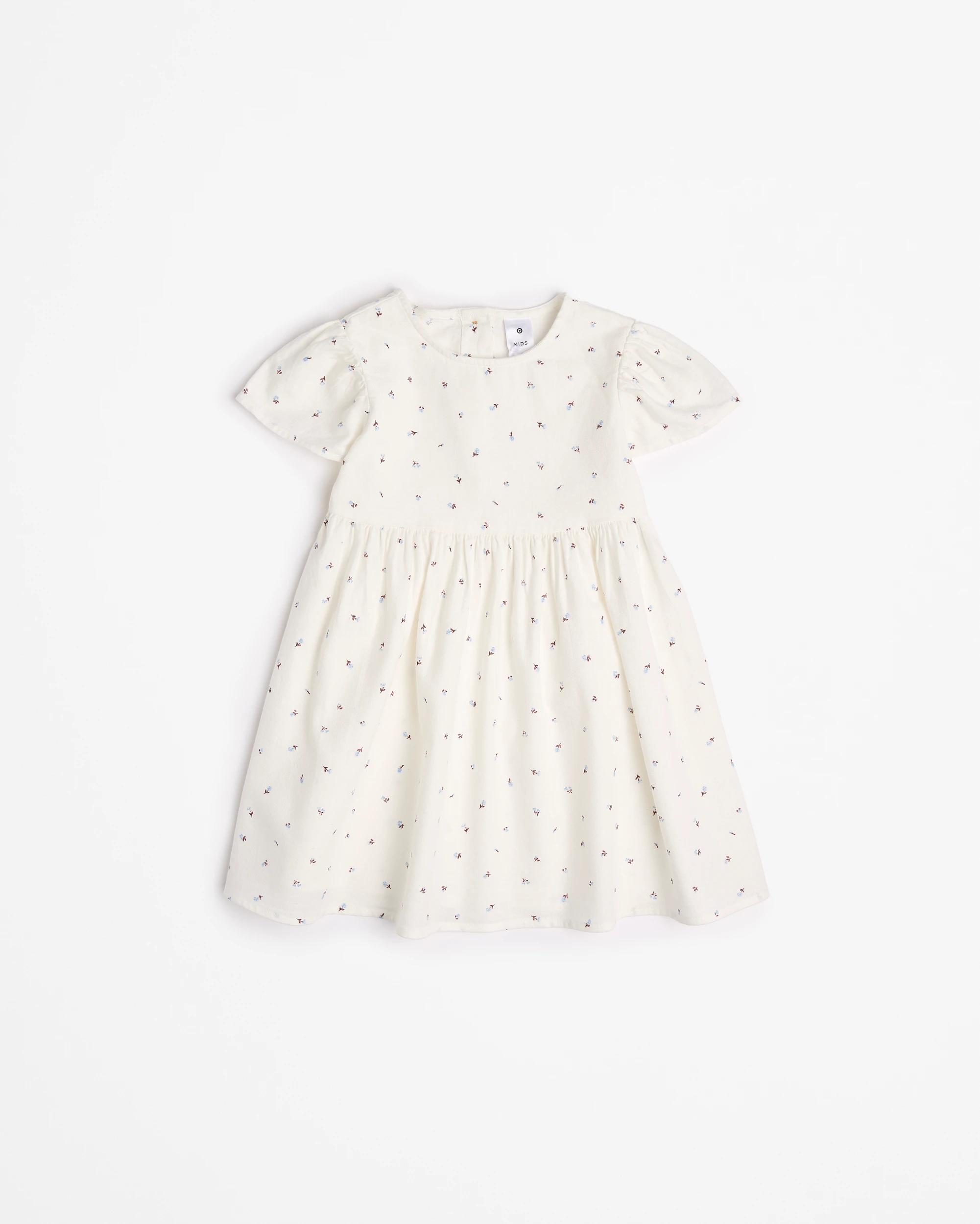 1 Target Floral Denim Dress WHITE FLORAL, 1 of 3