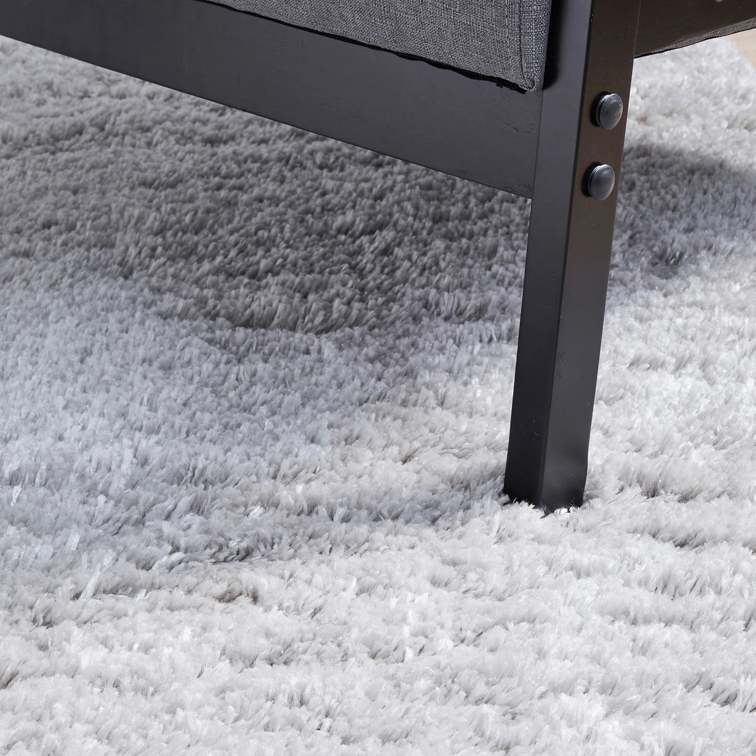 4 Common Ground Rugs Angel 150x80cm - Small Power Loomed Floor Rug - Silver, 4 of 7