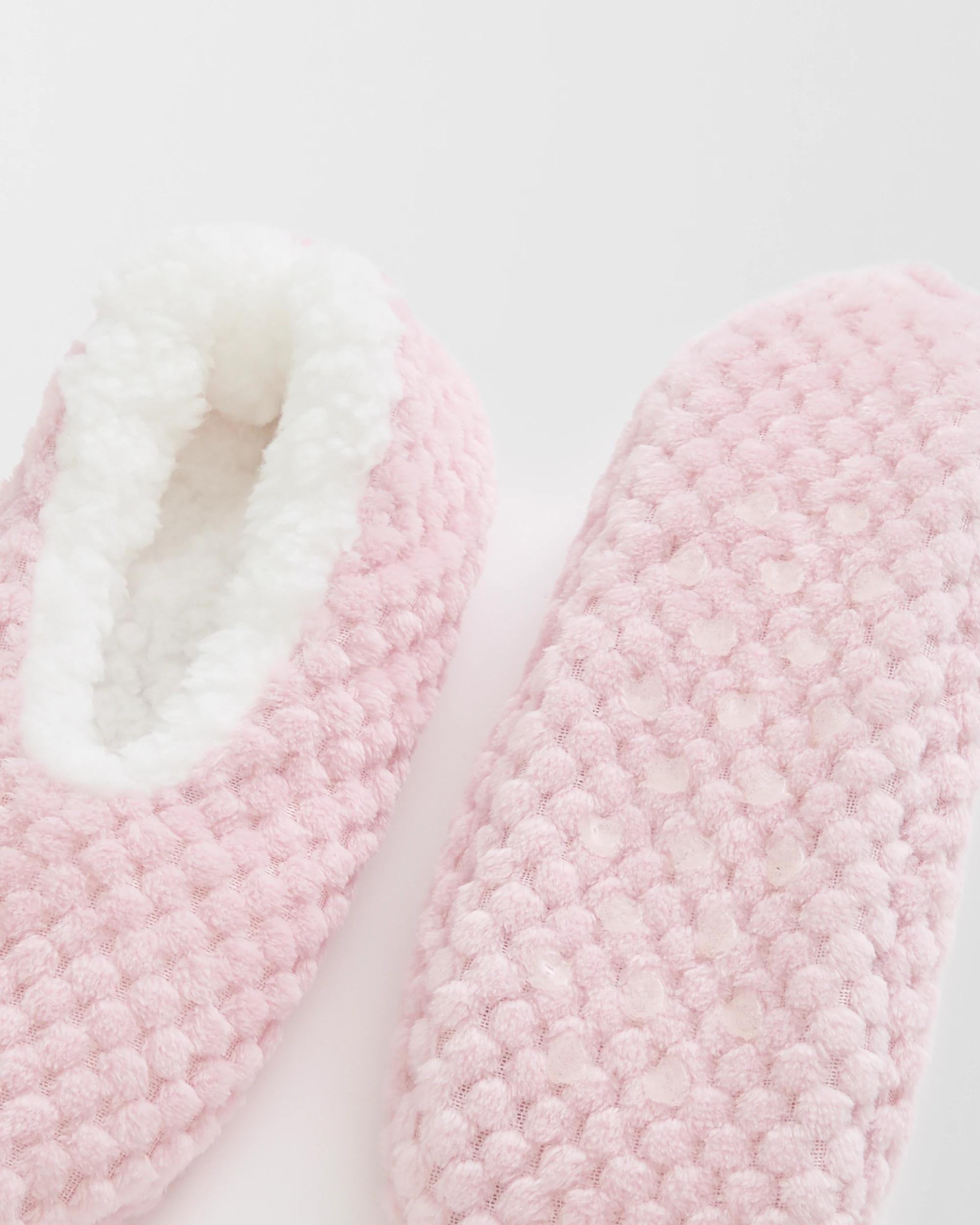 3 Target Woman Sockette Slipper Socks PINK, 3 of 4