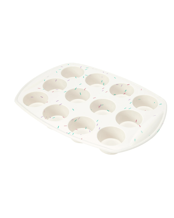 12 Cup Silicone Mini Muffin Pan