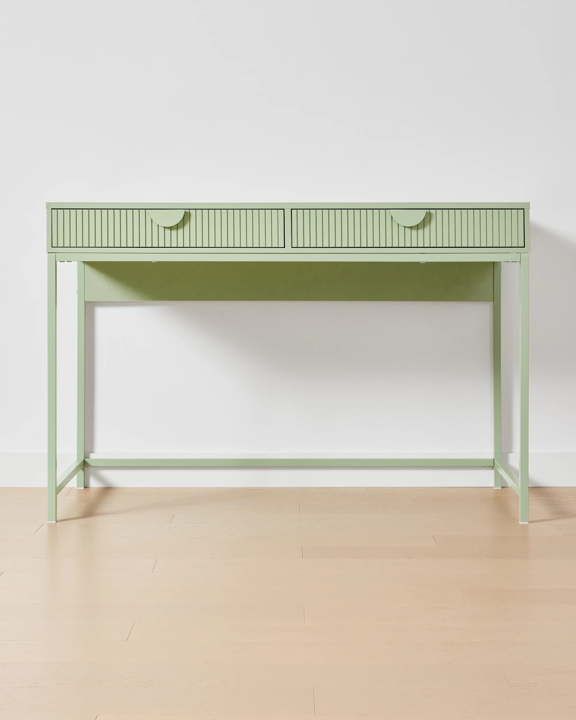 1 Stevie 2 Drawer Desk - Sage, 1 of 7