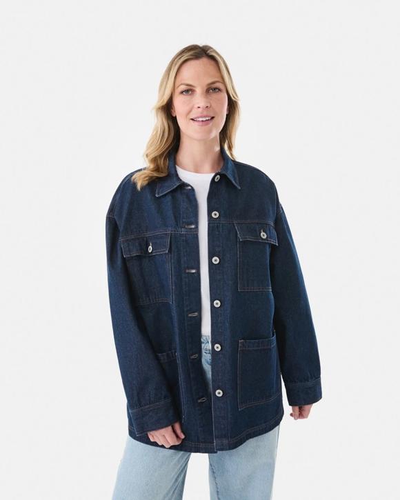 Denim Utility Shacket