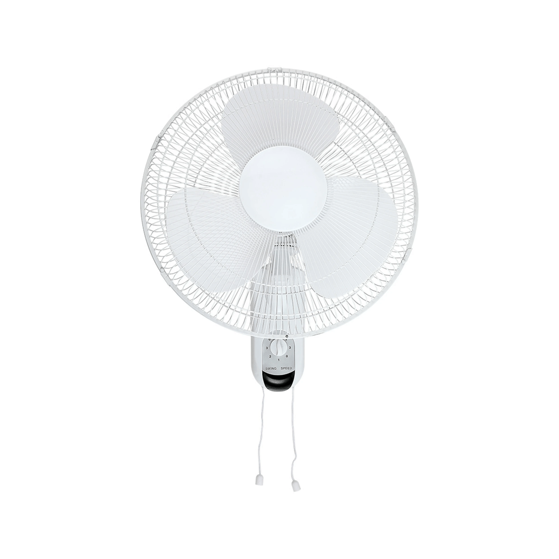 1 Heller Hwf40p 40cm Oscillating Wall Mountable Fan/air Cooling/pull Cord Control
 - White, 1 of 3