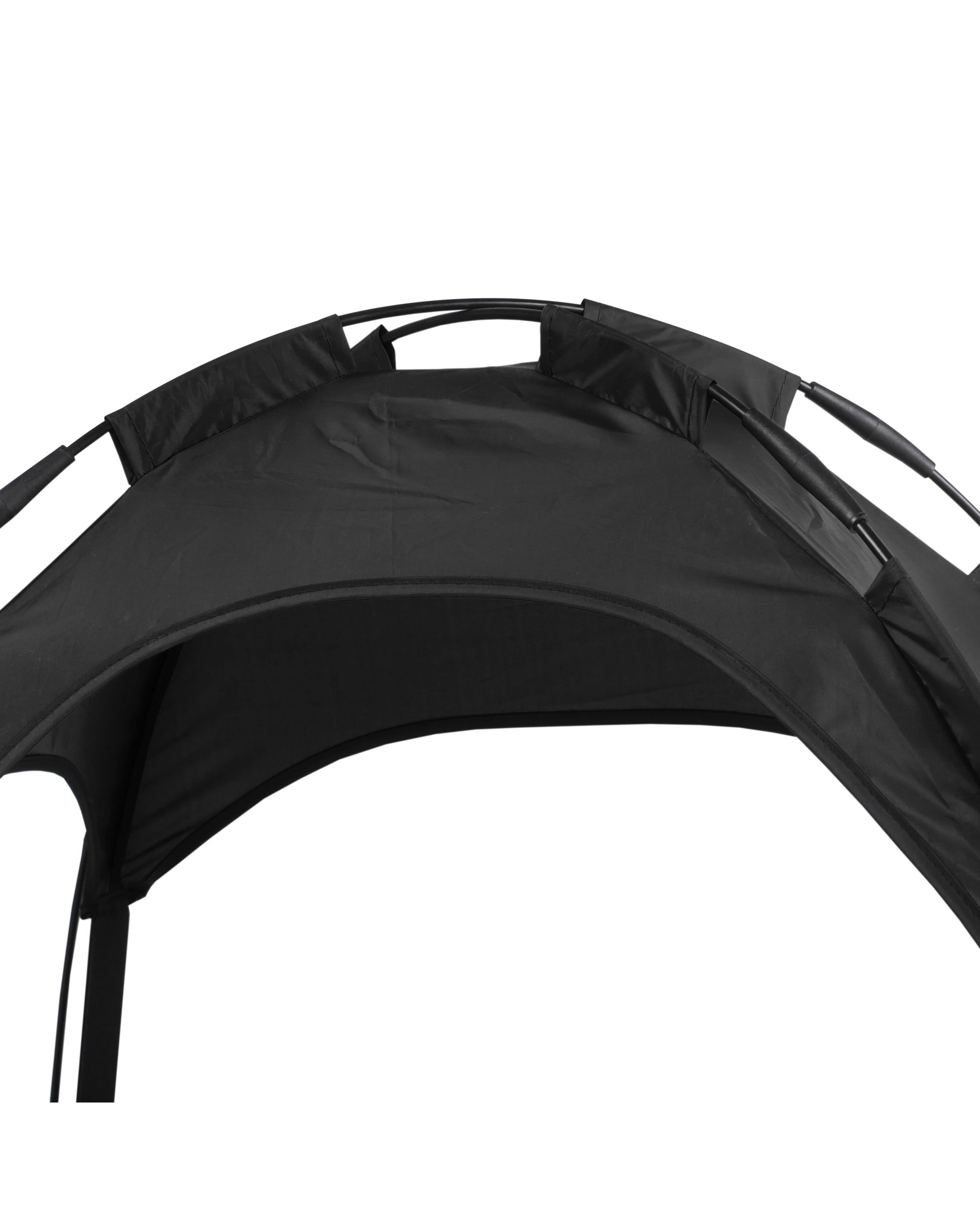 5 Charlie's Elevated Dog Bed With Tent Small - Black, 5 of 5