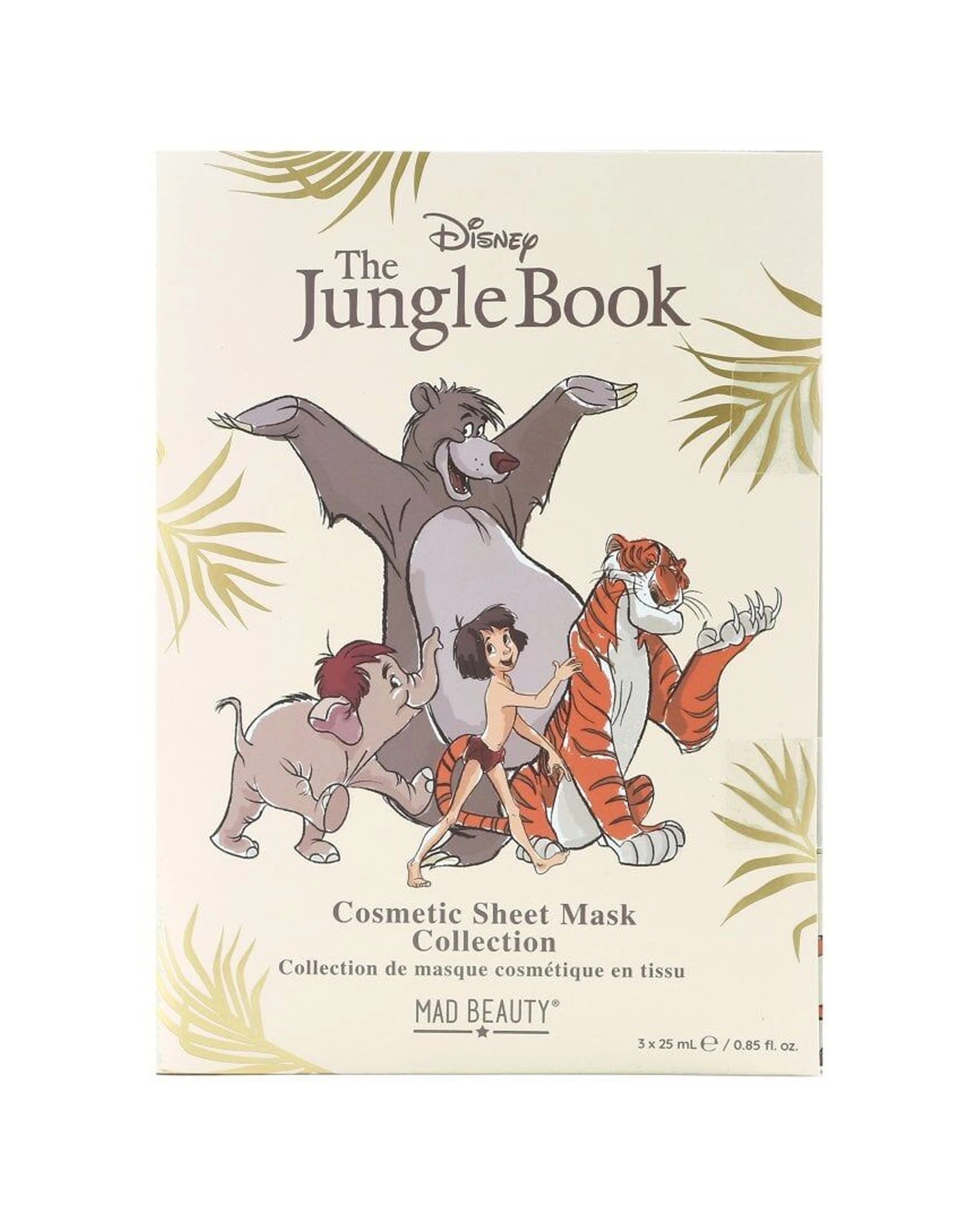 1 Disney The Jungle Book Cosmetic Sheet Mask Collection 75ml Pear Tea & Apple - Multi, 1 of 7