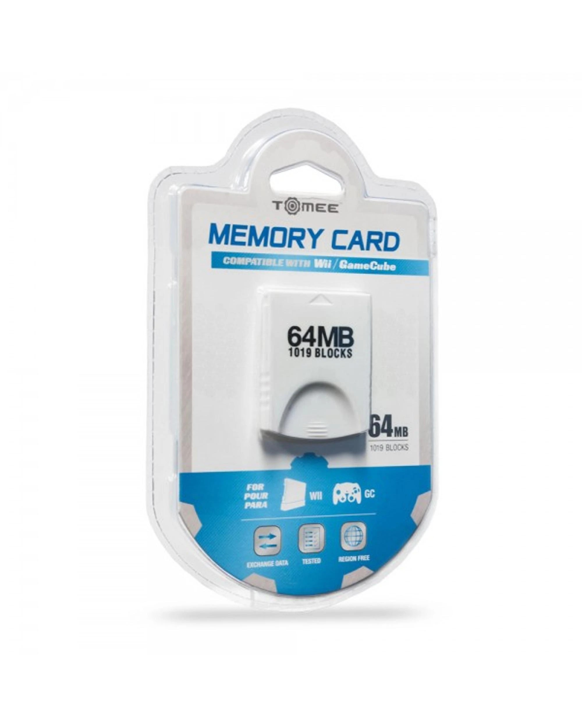 1 Tomee Gamecube 64MB Memory Card, 1 of 1