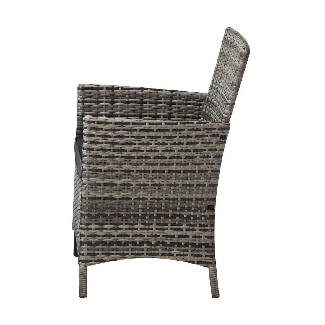4 Livsip 2x Outdoor Dining Chairs Rattan Outdoor Patio Chairs Furniture
 - Grey, 4 of 10