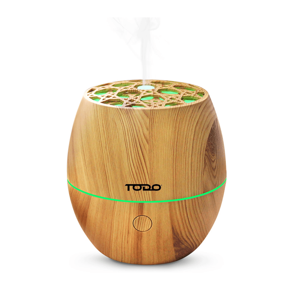 1 TODO 120ml Humidifier Aromatherapy Diffuser 7 Colour Led Ultrasonic Mist - Woodgrain, 1 of 9