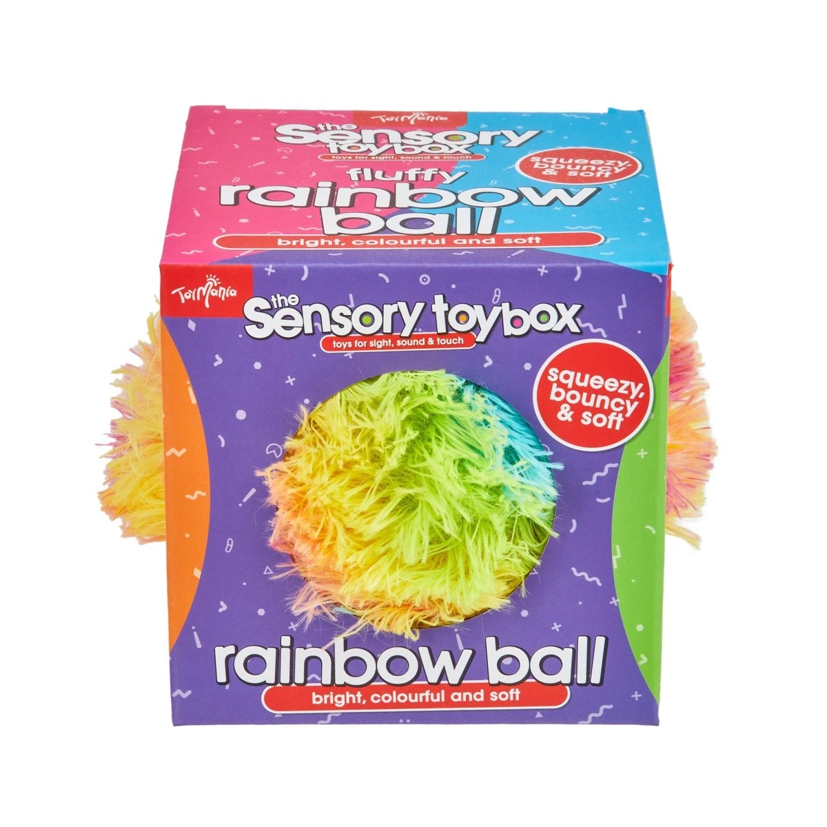 1 ToyMania The Sensory Toy Box Rainbow Ball, 1 of 3