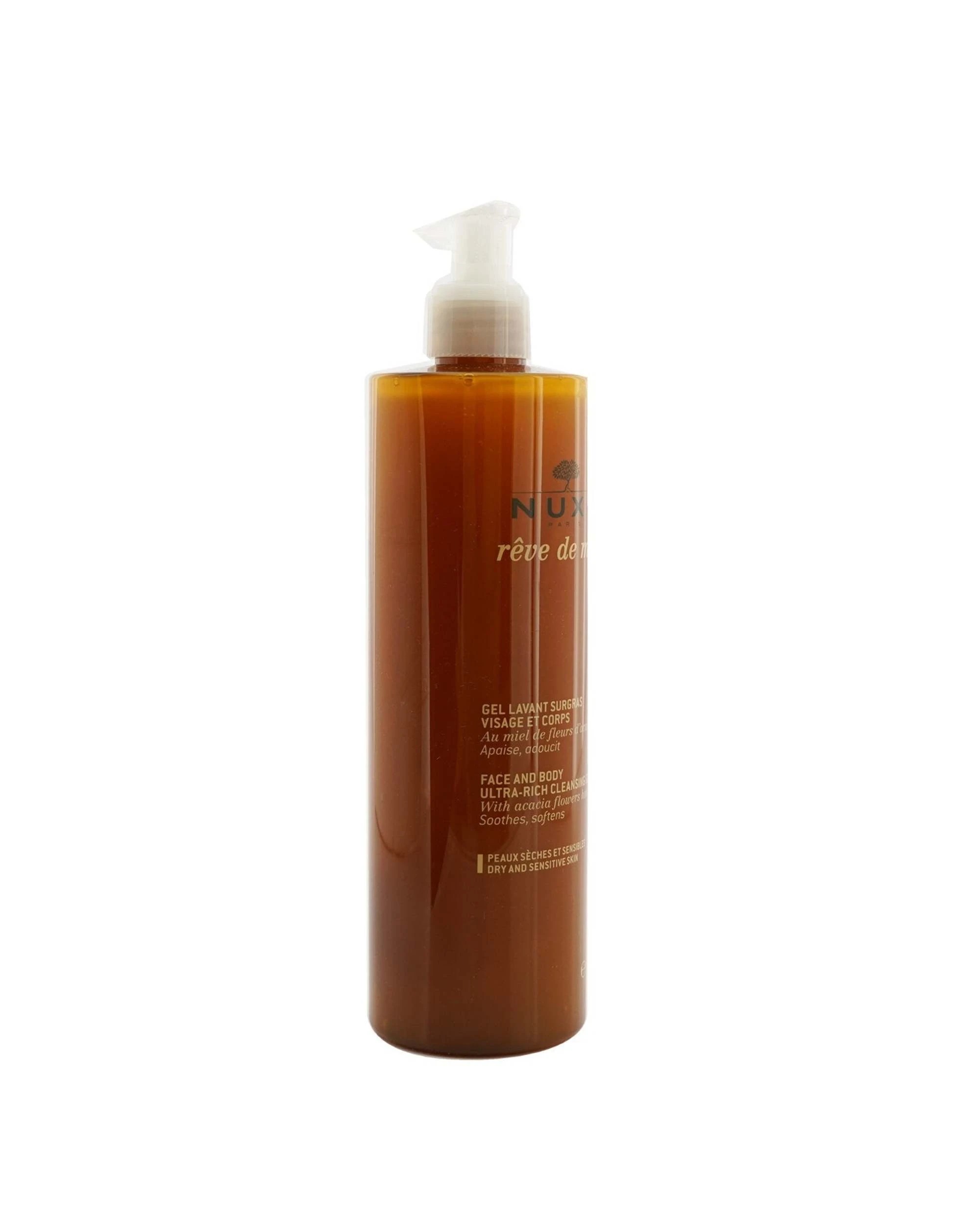 2 Nuxe Reve De Miel Face & Body Ultra-Rich Cleansing Gel (Dry & Sensitive Skin)  400ml/13.5oz, 2 of 3