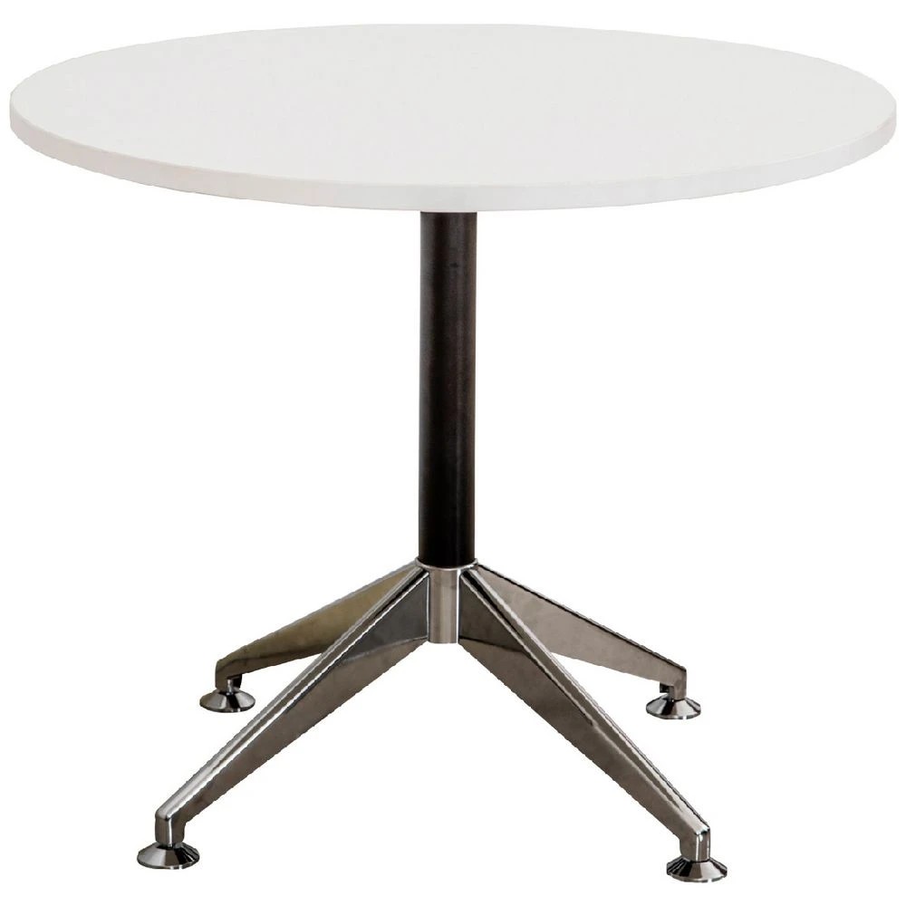 1 Stilford Round Meeting Table 900mm White Desks, Tables and Workstations, 1 of 5