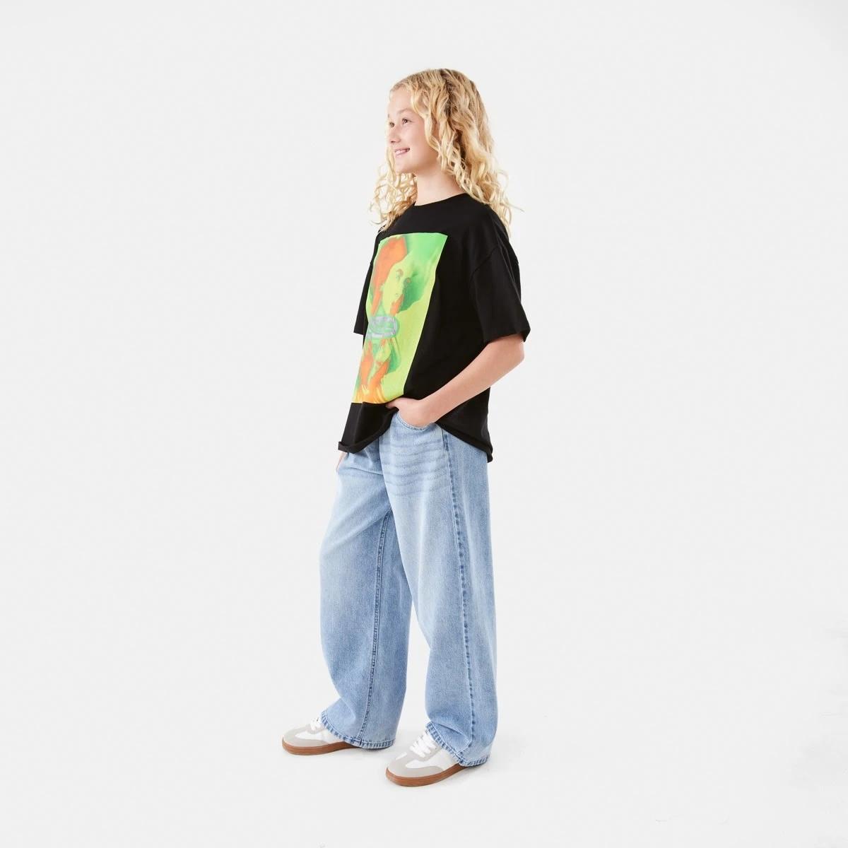 3 Billie Eilish License Oversized T-shirt BILLIE EILISH NEON, 3 of 6