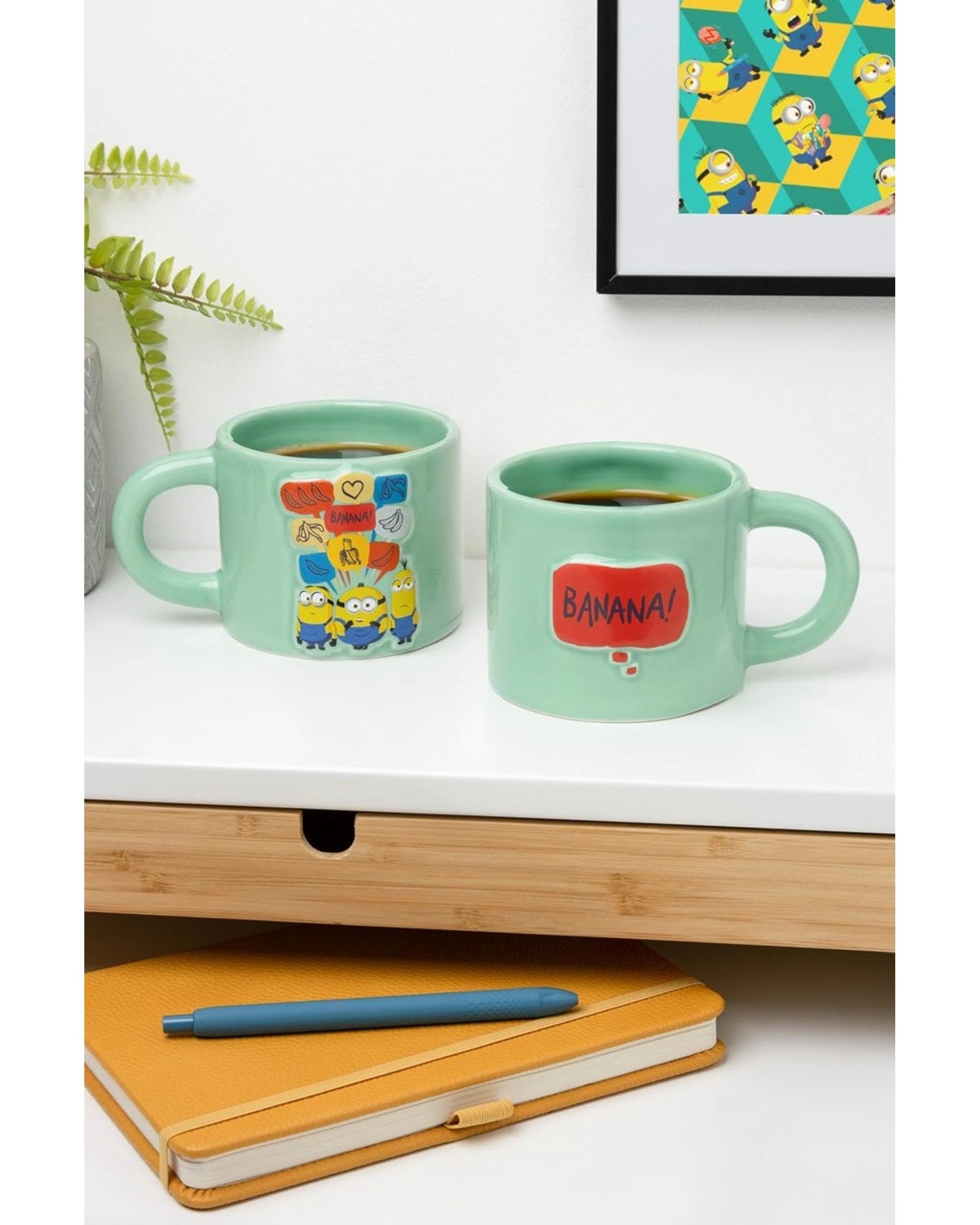 3 Paladone Minions Embossed Mug, 3 of 5