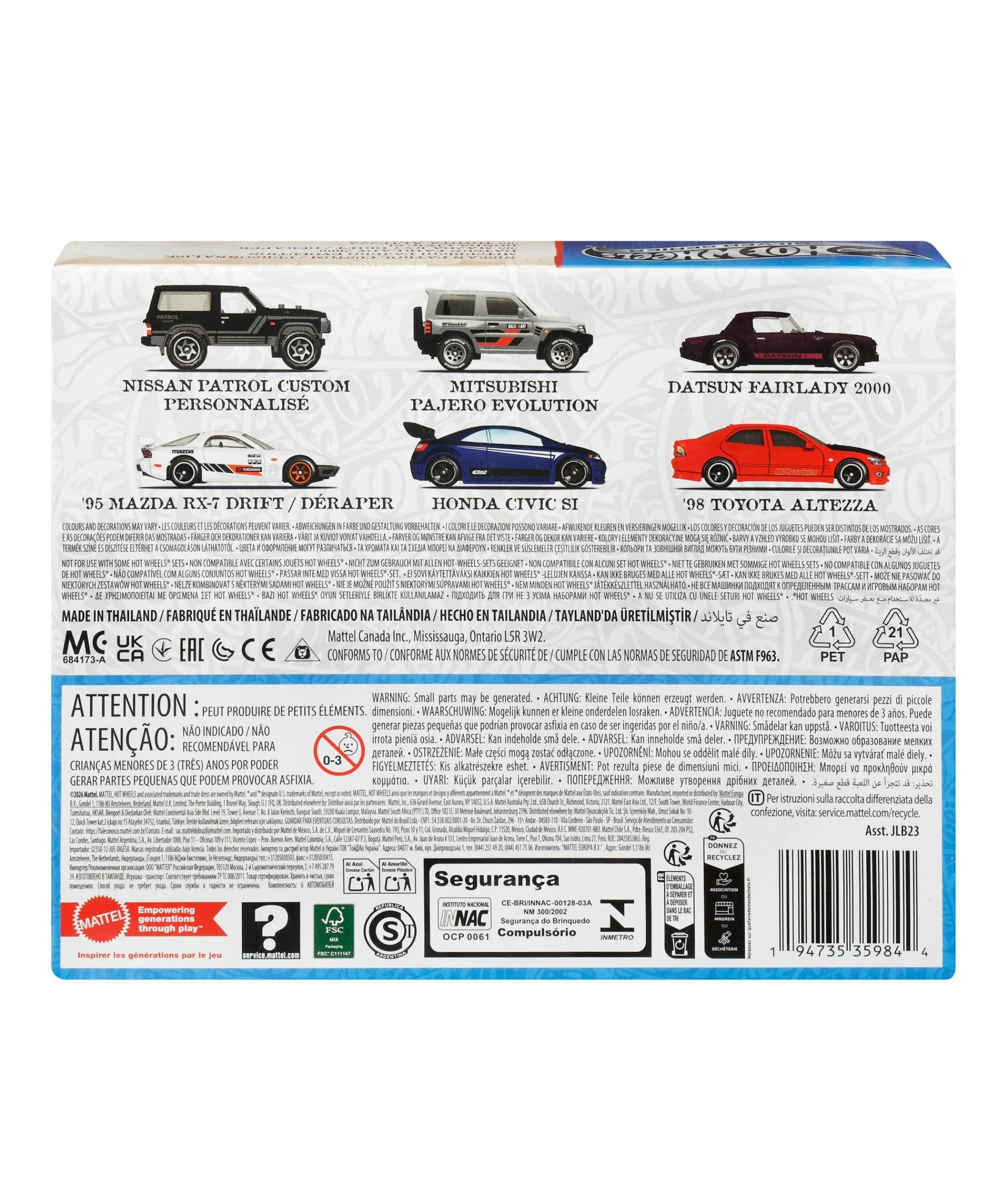 9 Hot Wheels Streets of Japan Multipack, 9 of 9