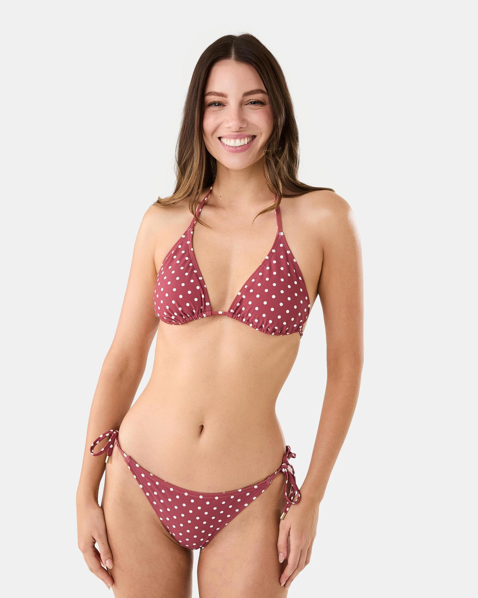 8 Printed Slide Triangle Bikini Top Marspot, 8 of 8